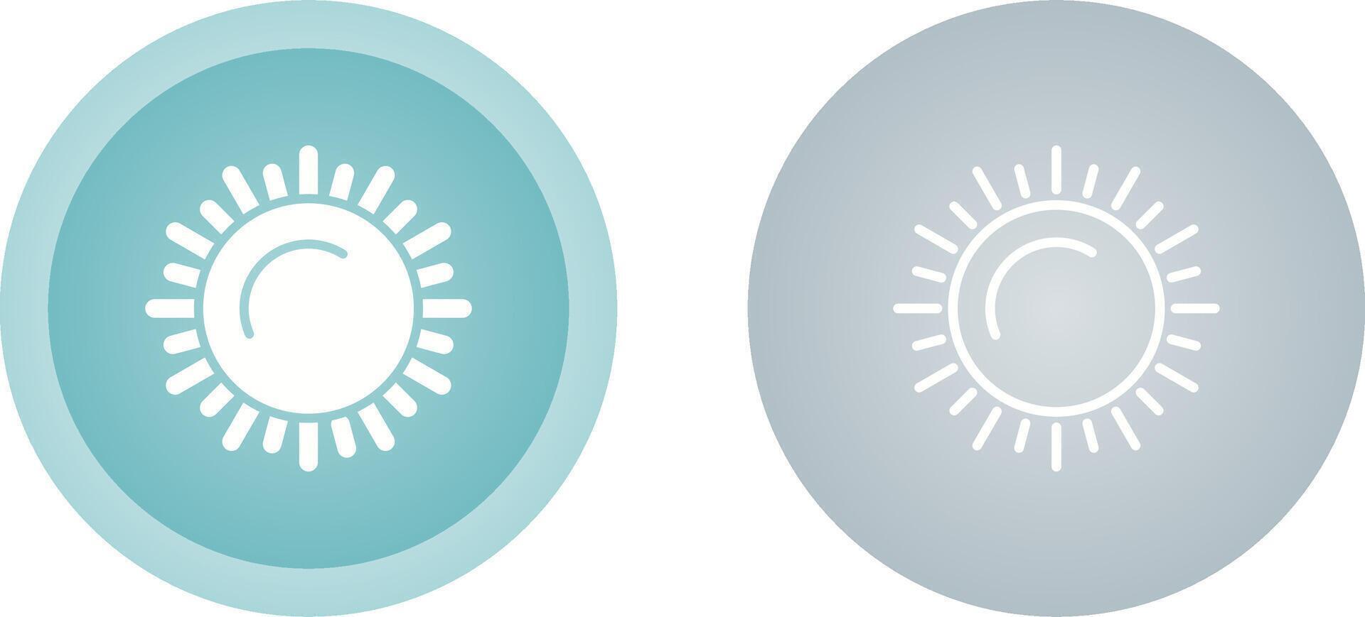 Sun Vector Icon