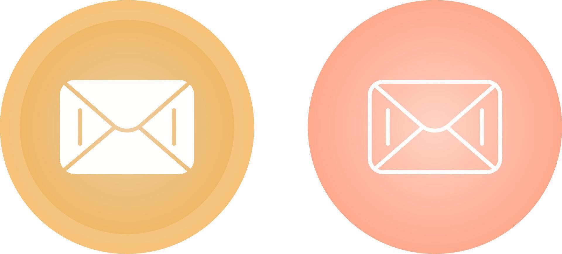 Unique Two Icons Set vector