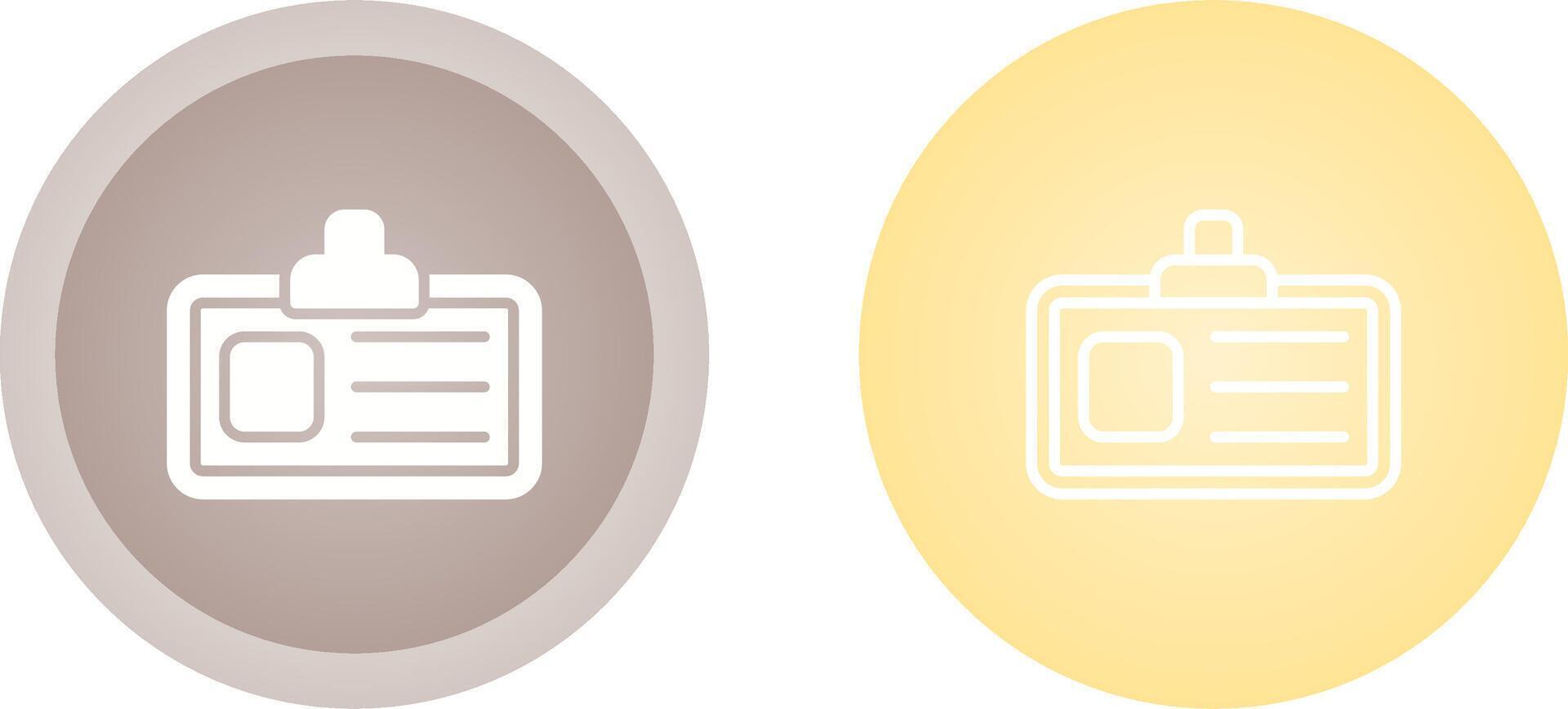 Business Card Vector Icon