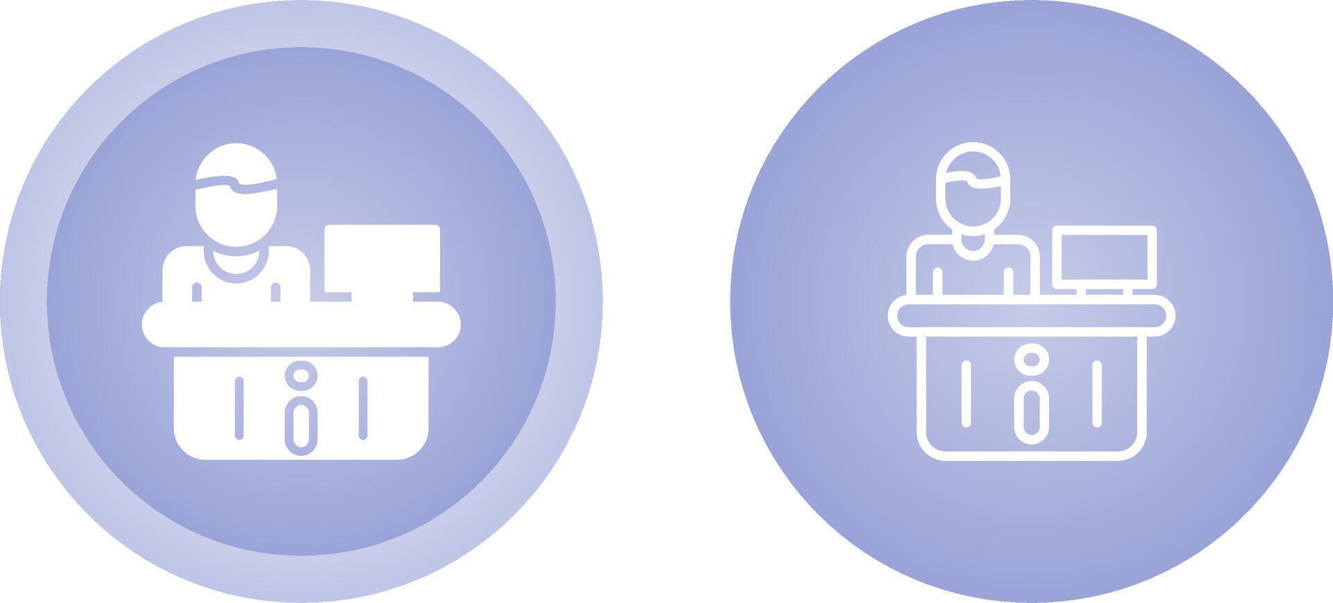 Reception Vector Icon