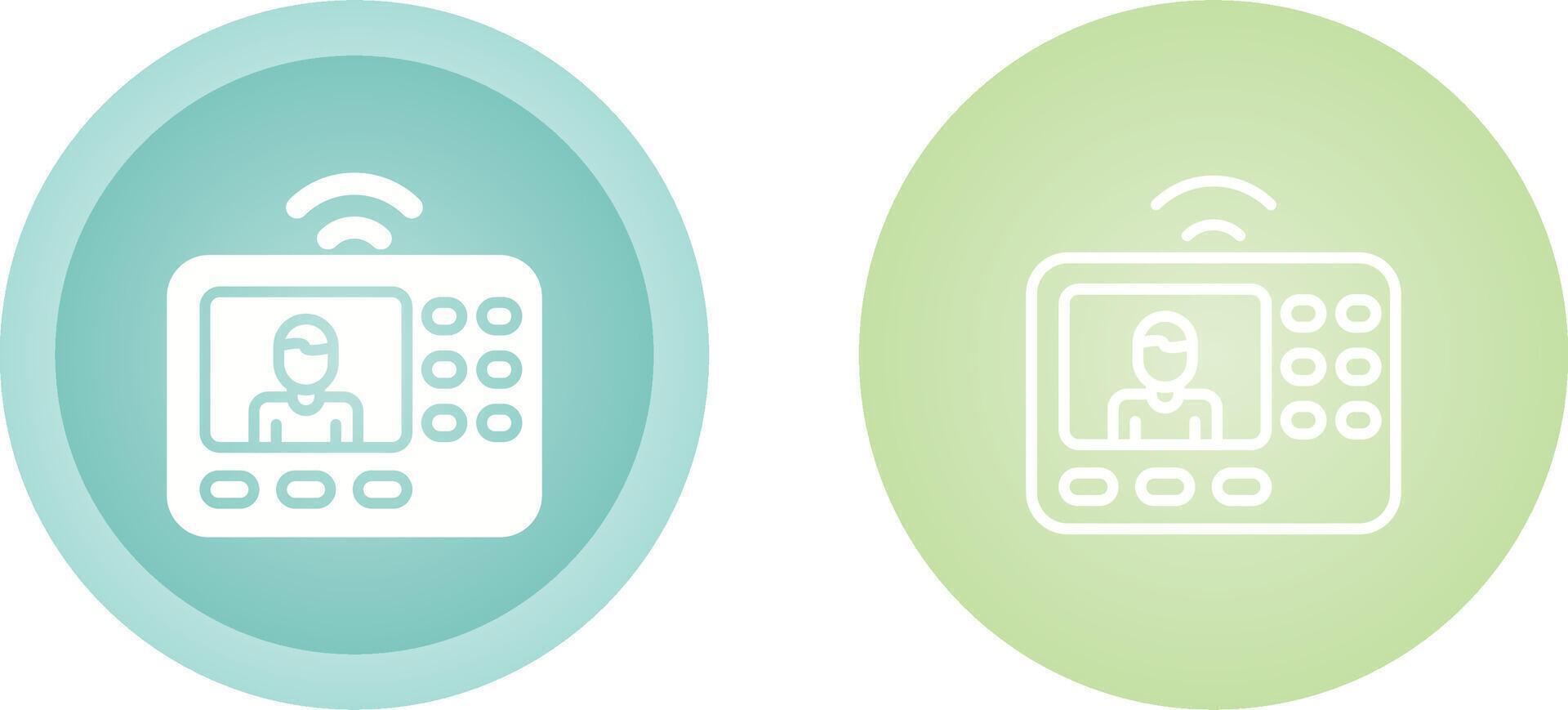 Intercom System Vector Icon