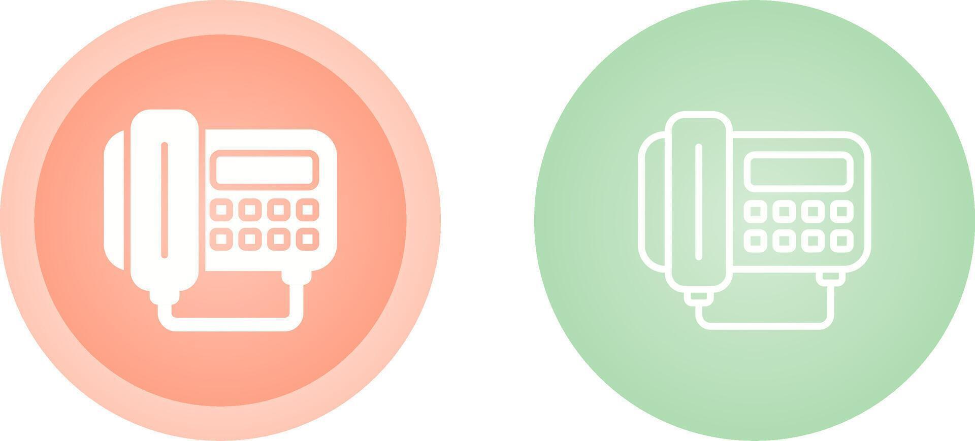 Fax Vector Icon