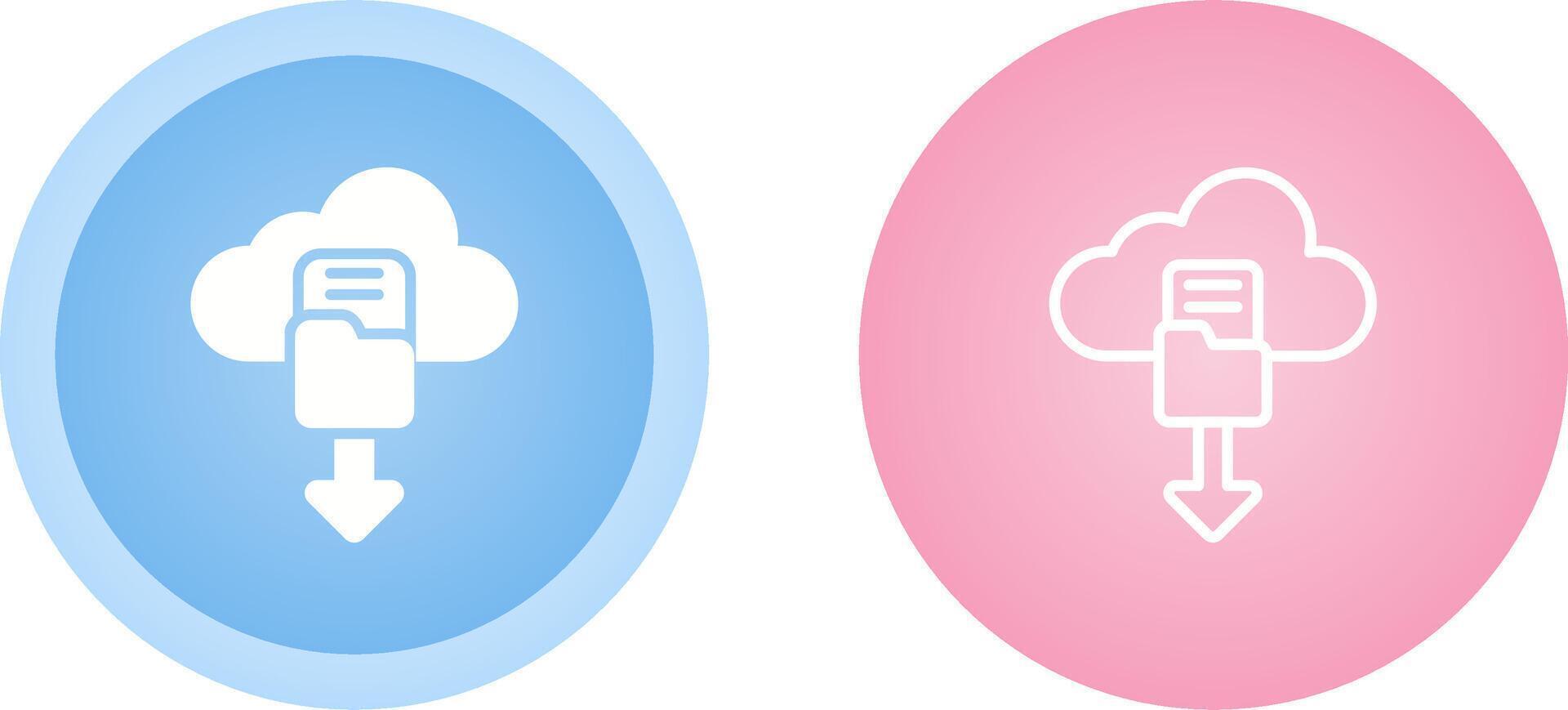 Cloud Security Auditing Vector Icon