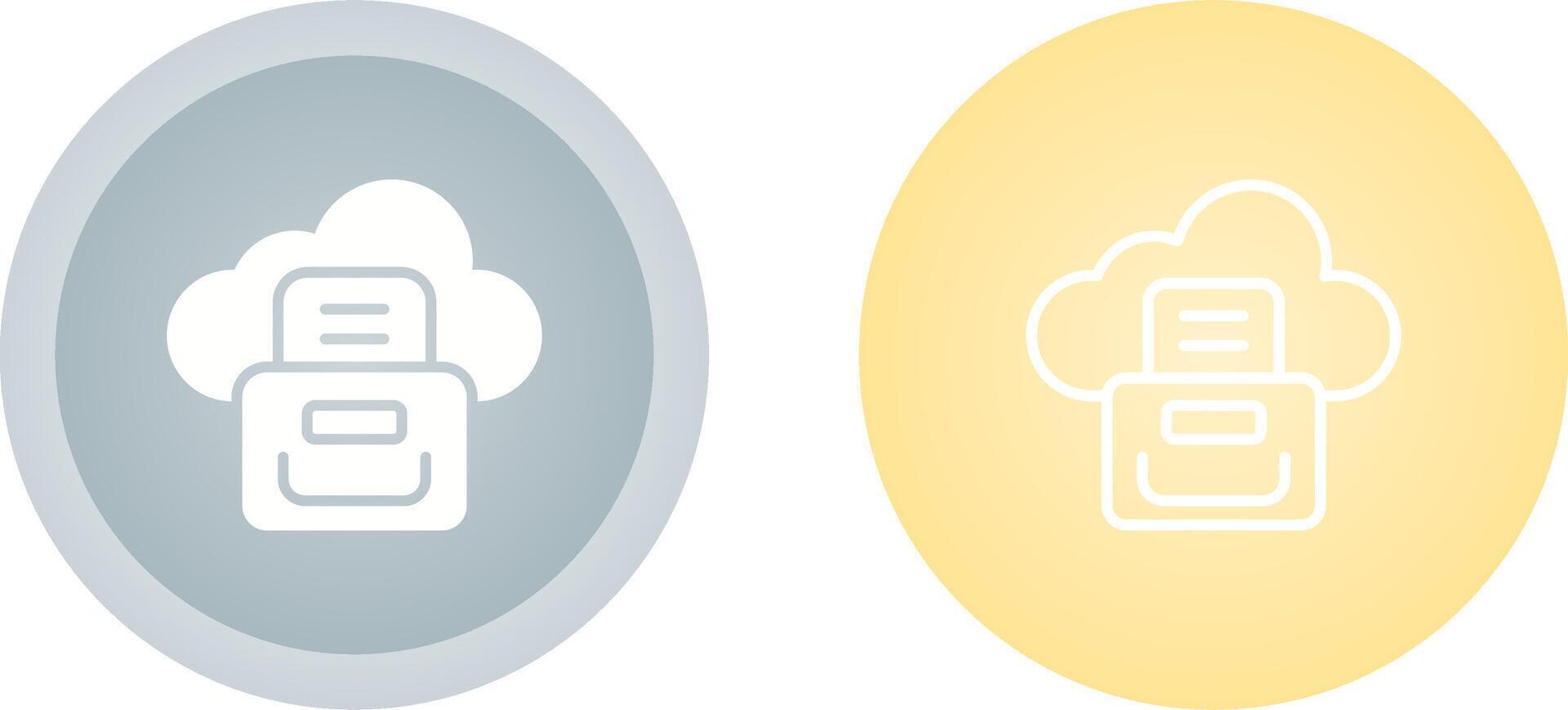 Cloud Compliance Vector Icon