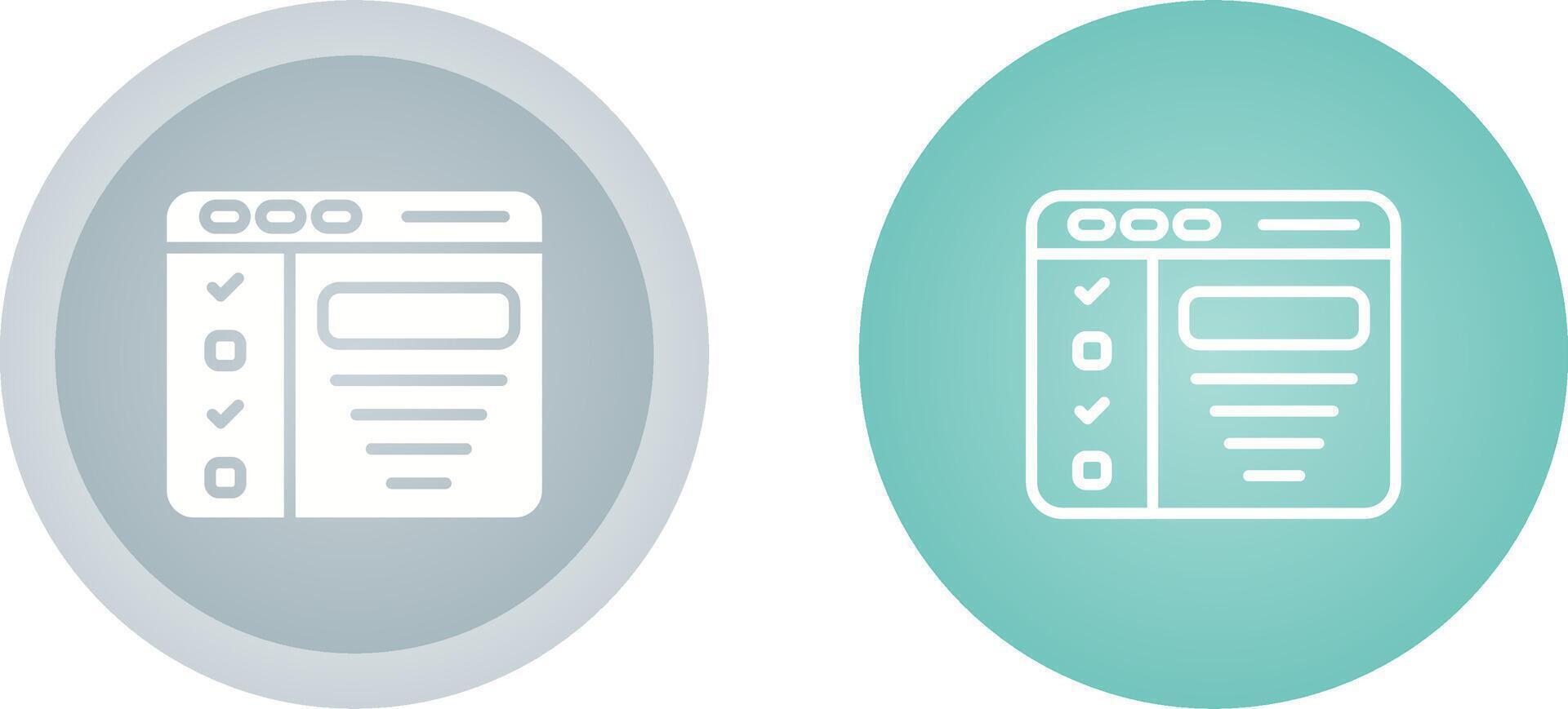 Design Brief Vector Icon