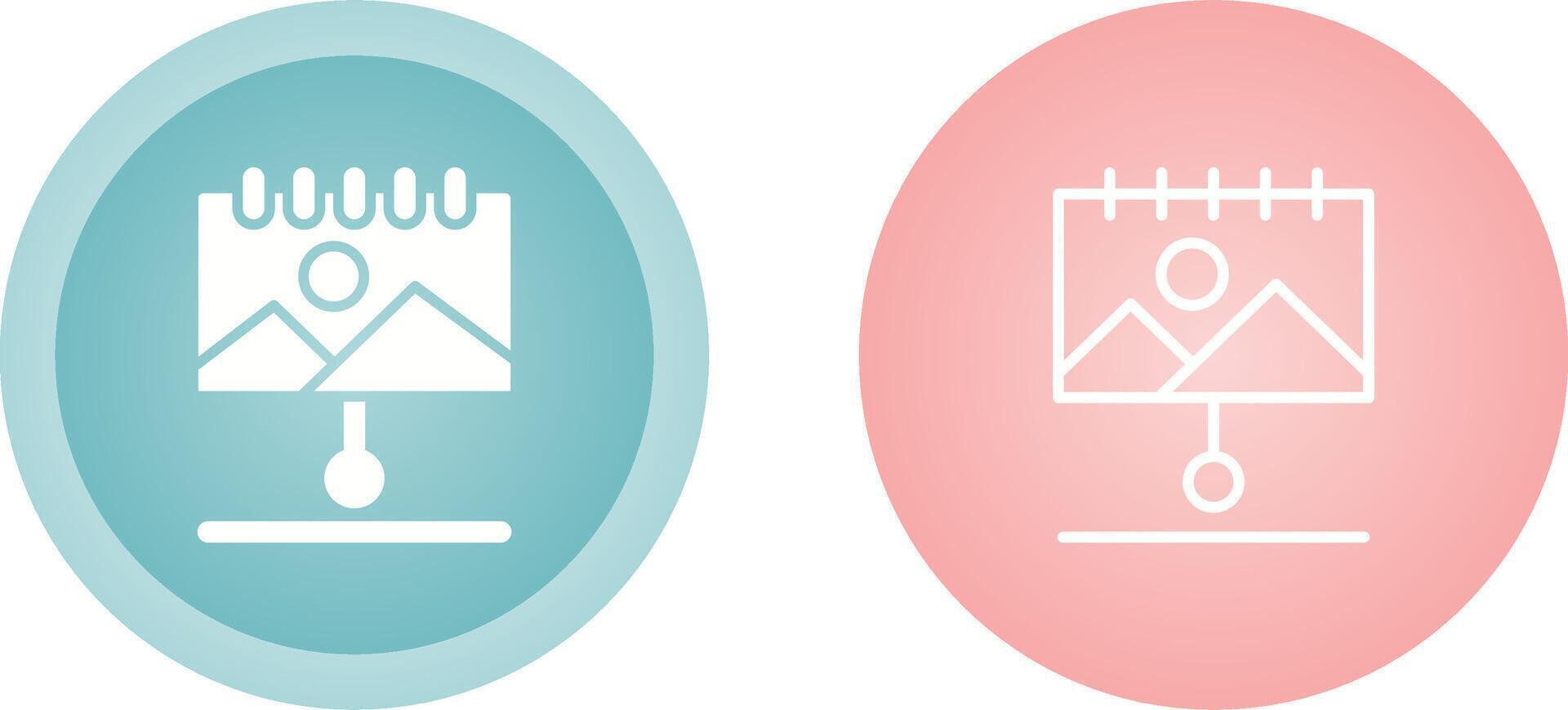 Canvas Vector Icon