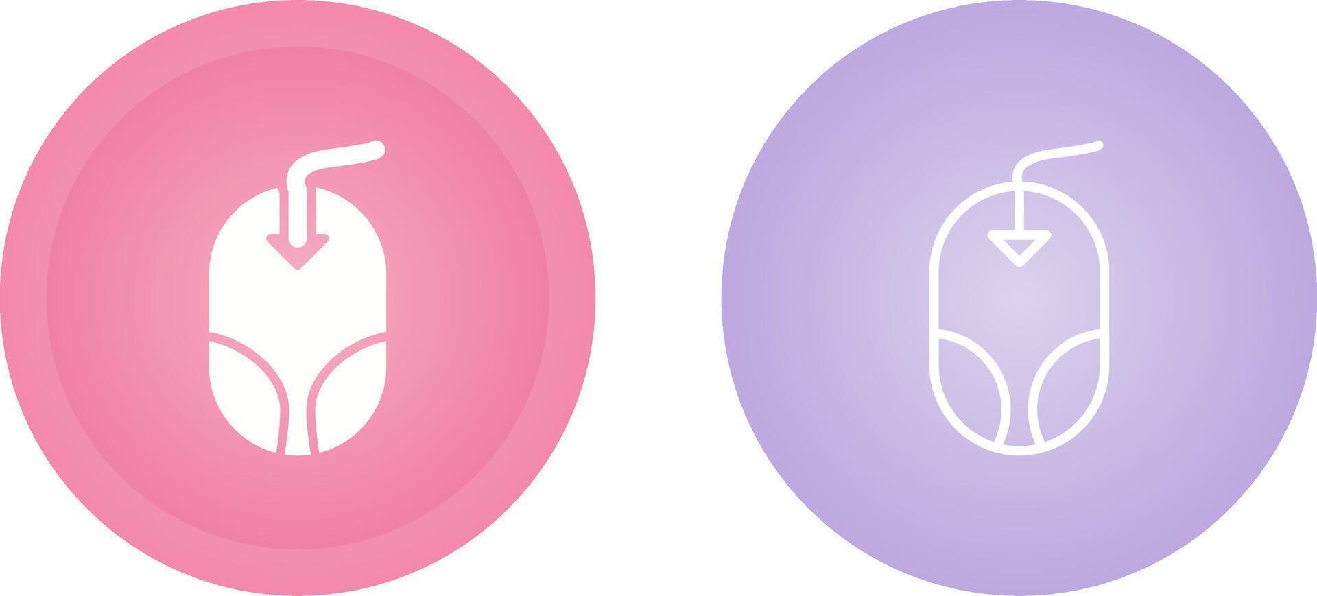 Unique Two Icons Set vector