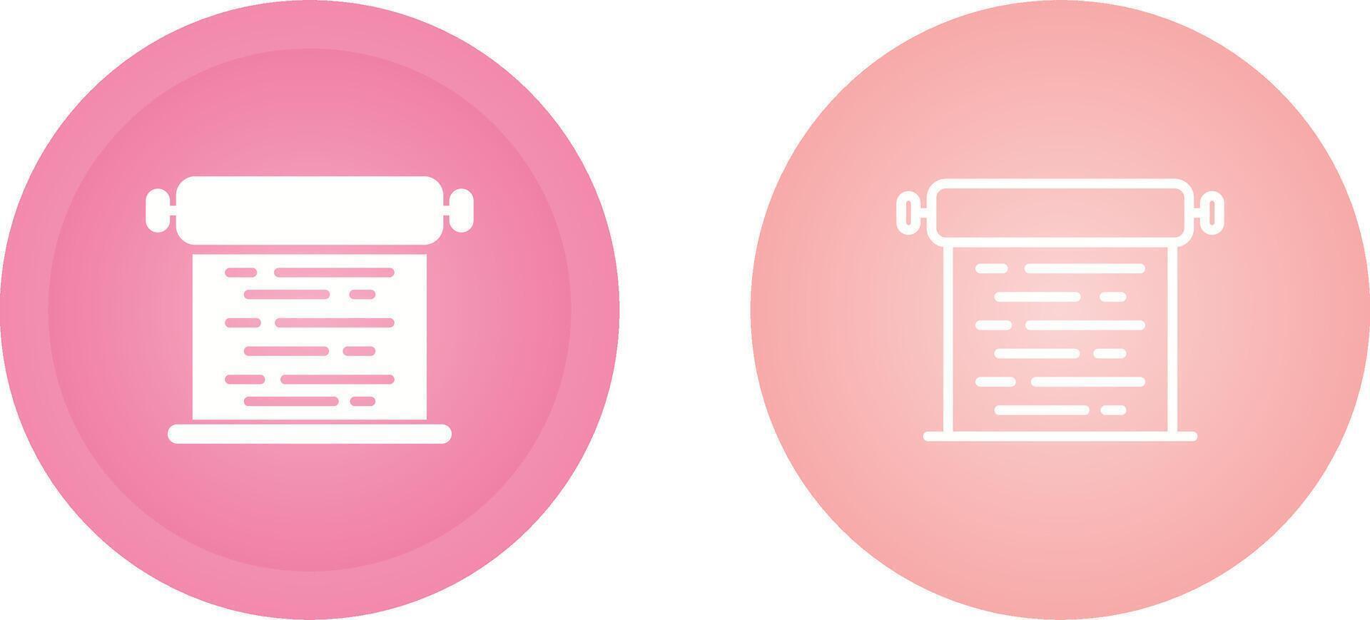 Scroll Vector Icon