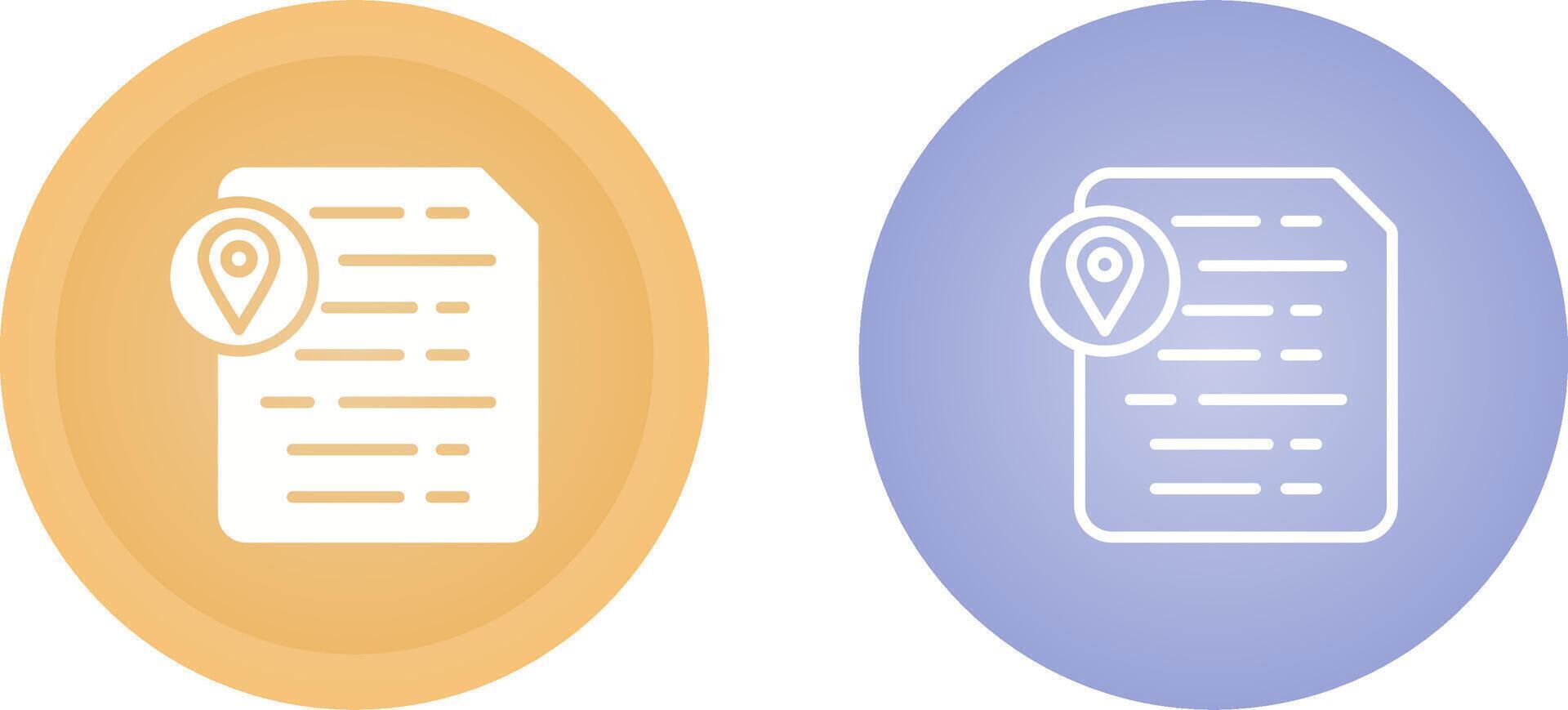 Document Insert Placeholde Vector Icon