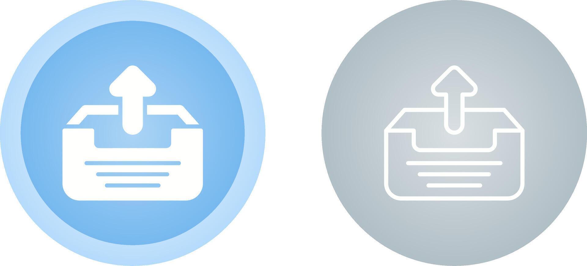 Outbox Vector Icon