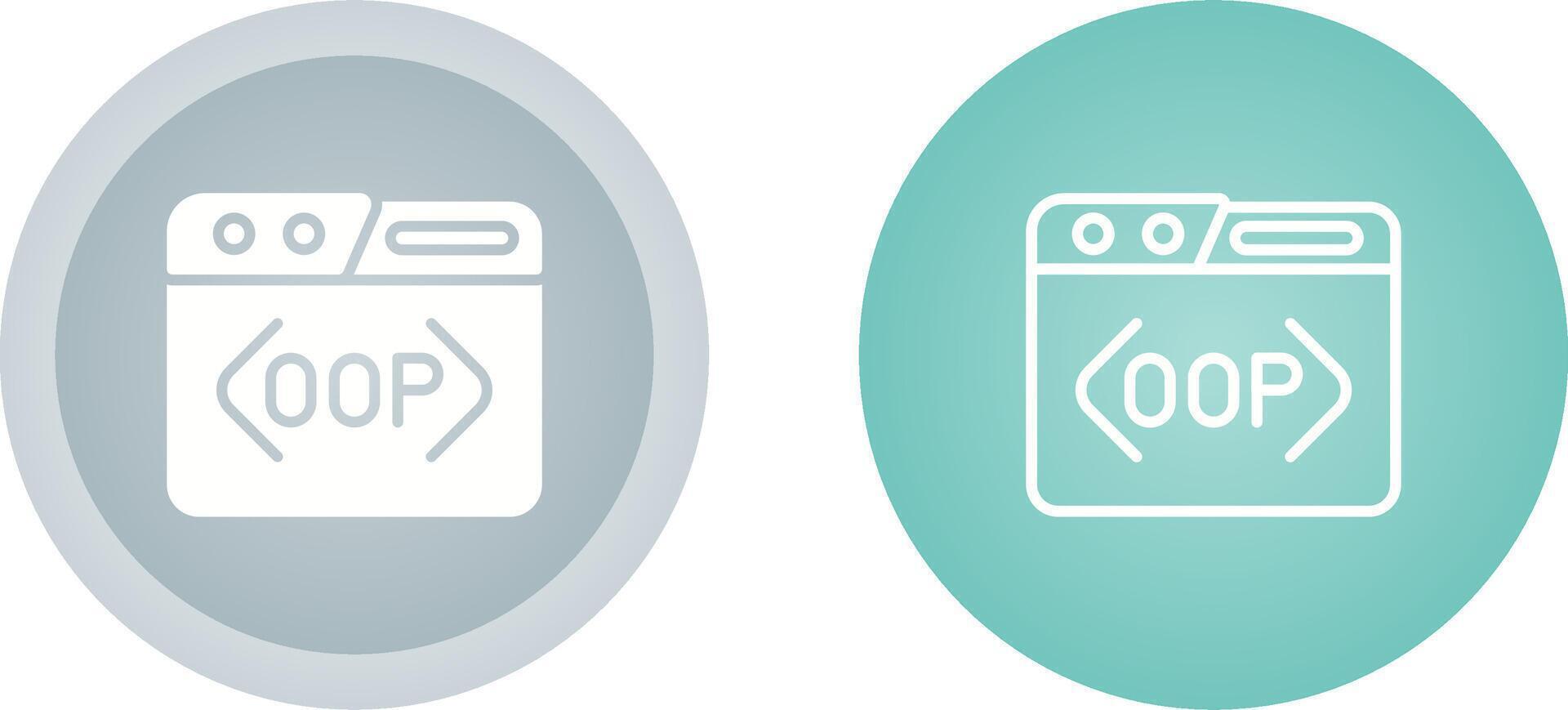 OOP Vector Icon