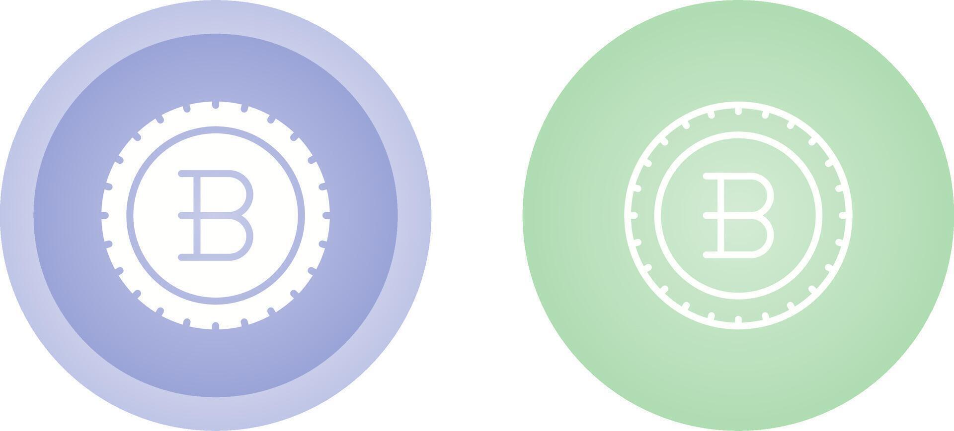 Unique Two Icons Set vector