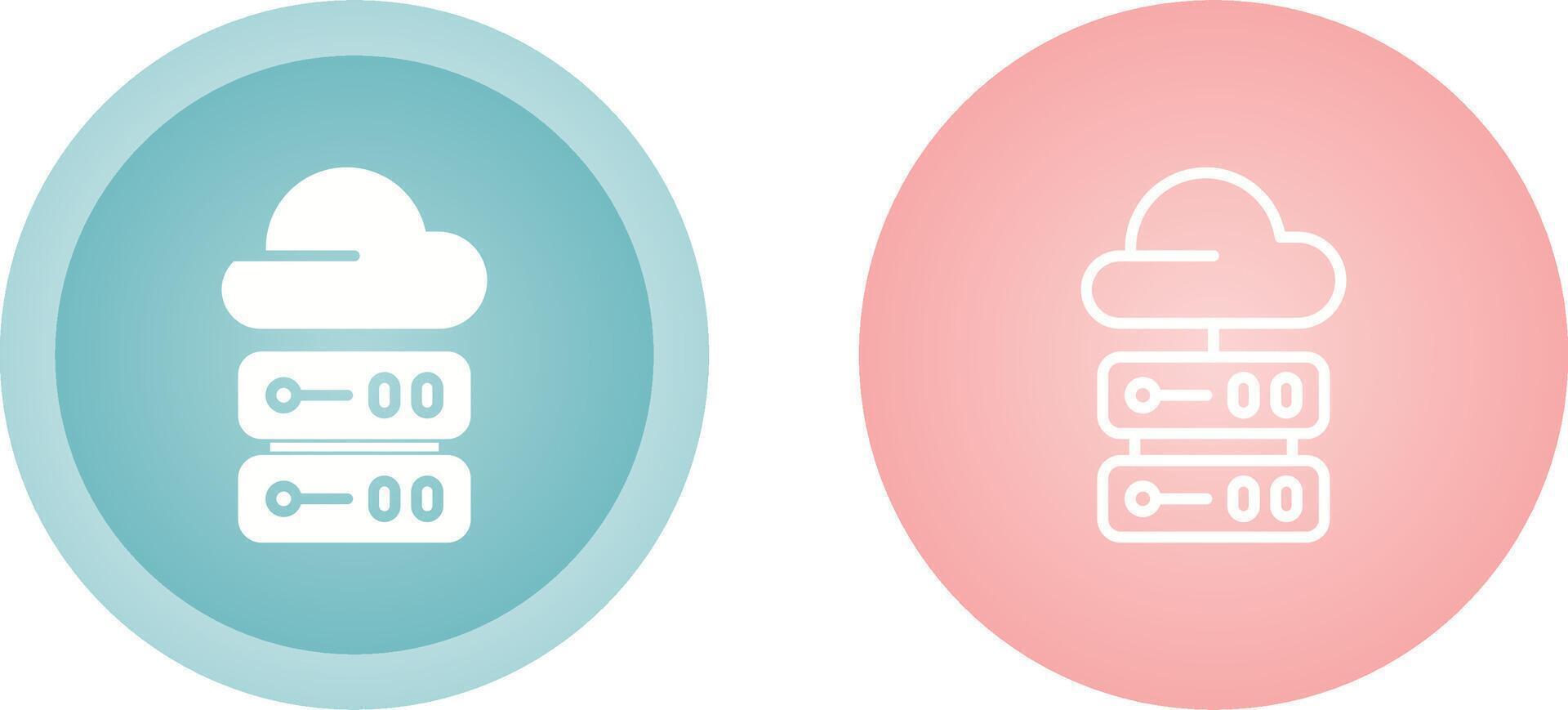 Cloud Computing Vector Icon