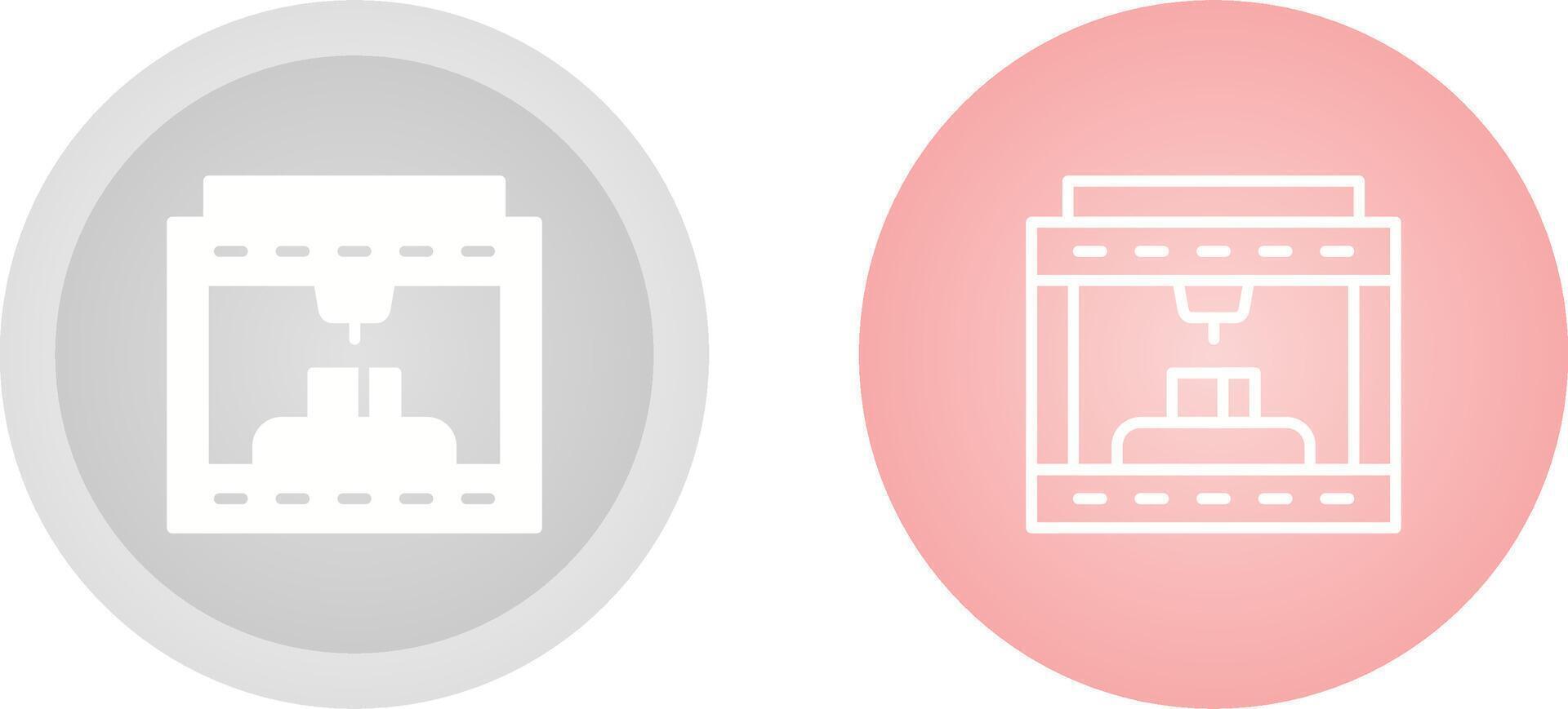3d Printing Vector Icon