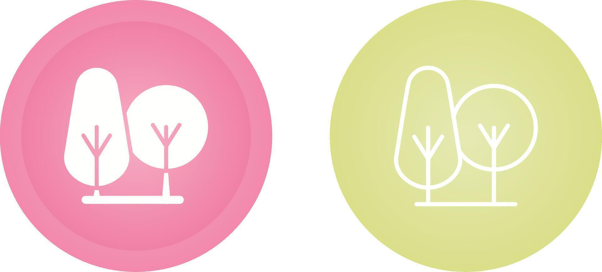 Trees Vector Icon