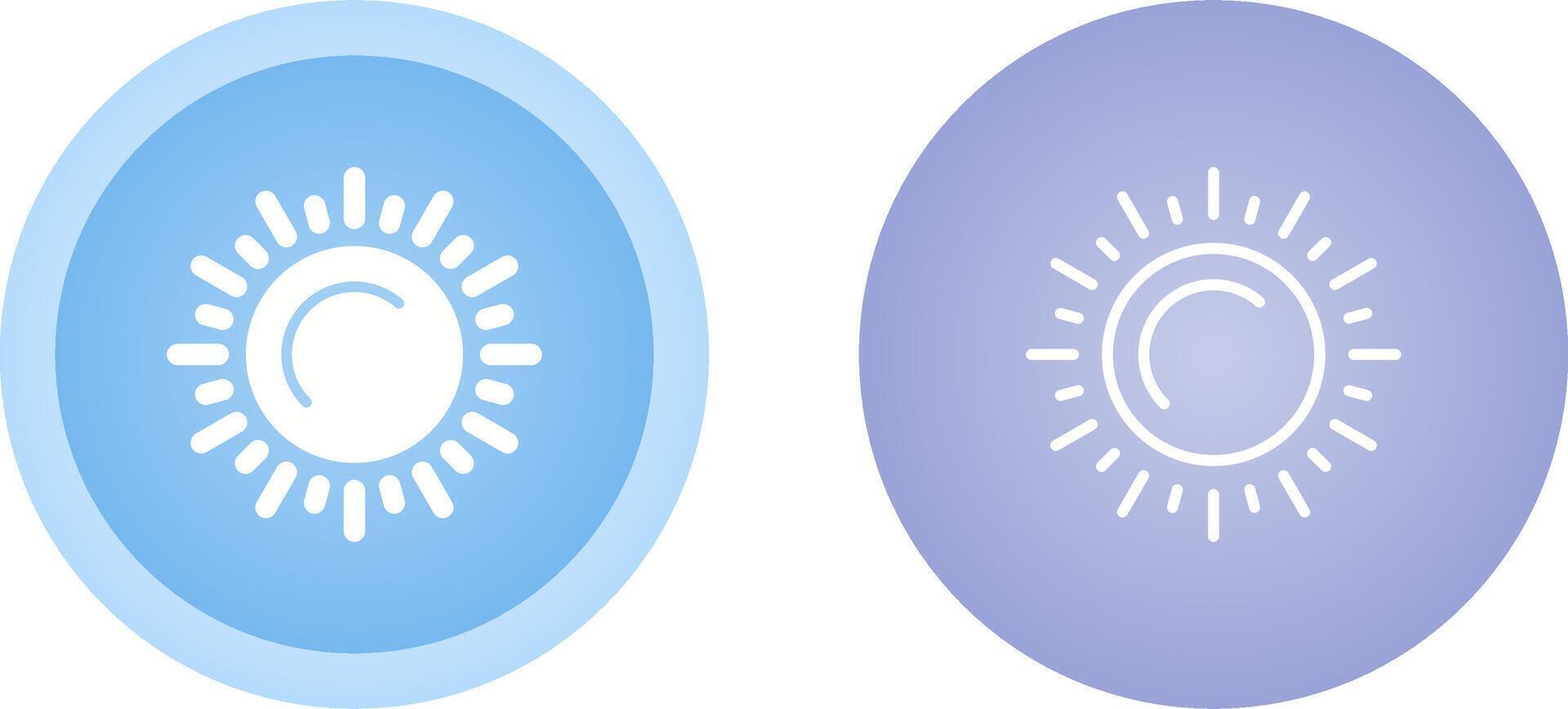 Sun Vector Icon