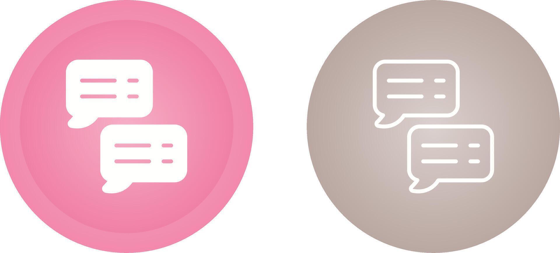 Chat Bubble Vector Icon