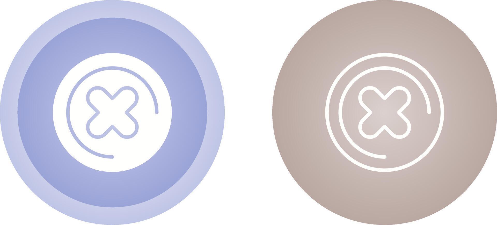 Cross Vector Icon