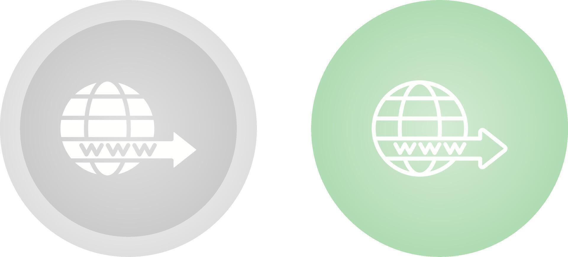 Domain Forwarding Vector Icon