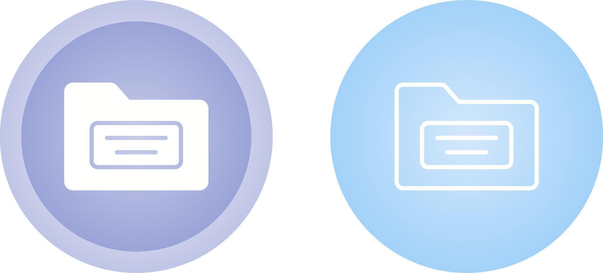 File Folder Vector Icon