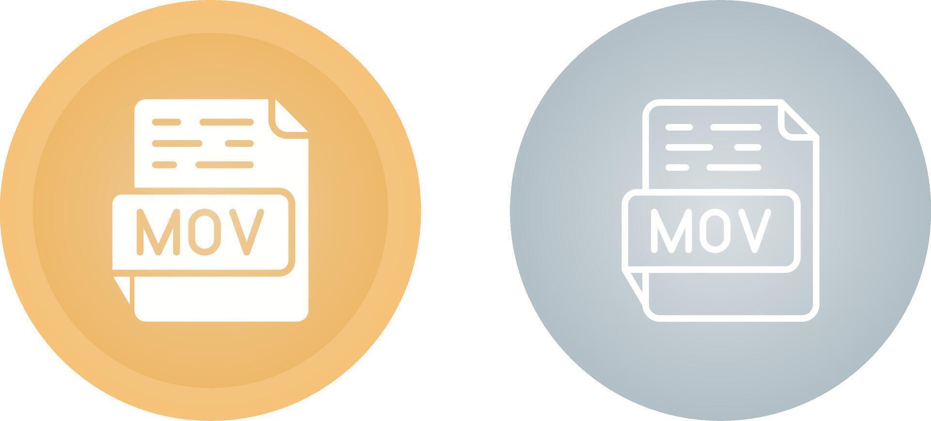 MOV Vector Icon