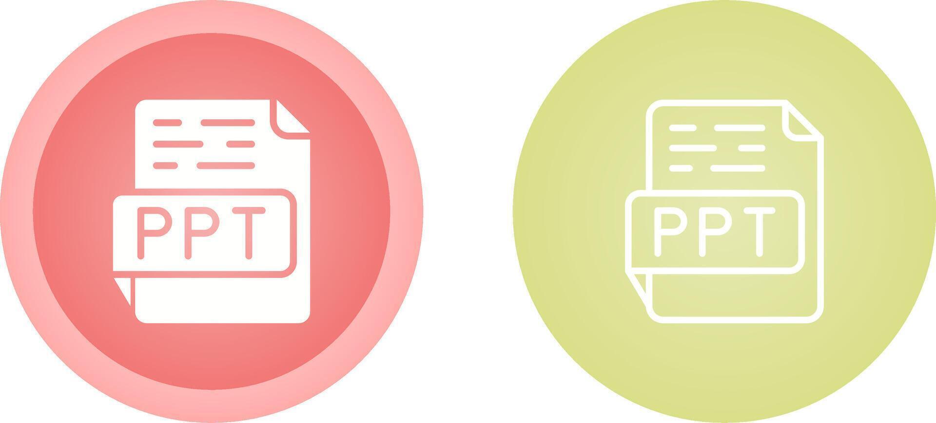 PPT Vector Icon