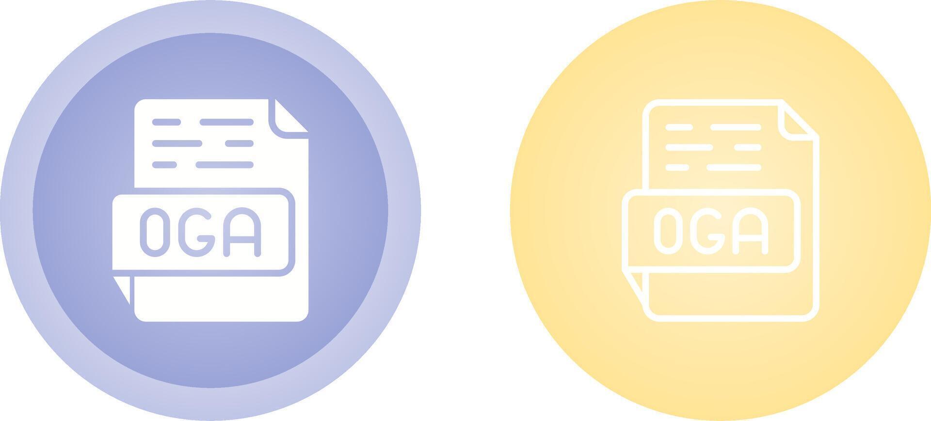 OGA Vector Icon