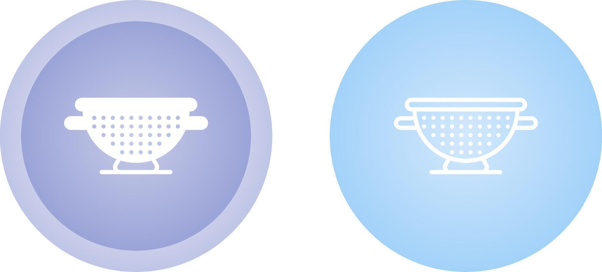 Colander Vector Icon