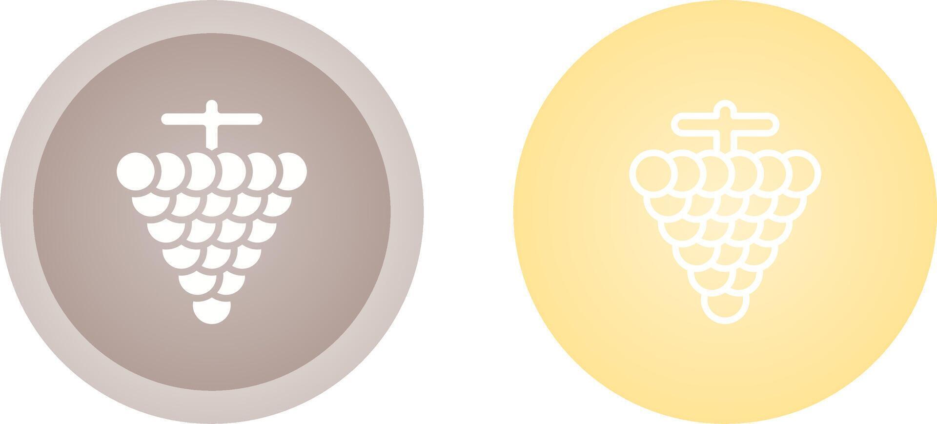 Grapes Vector Icon