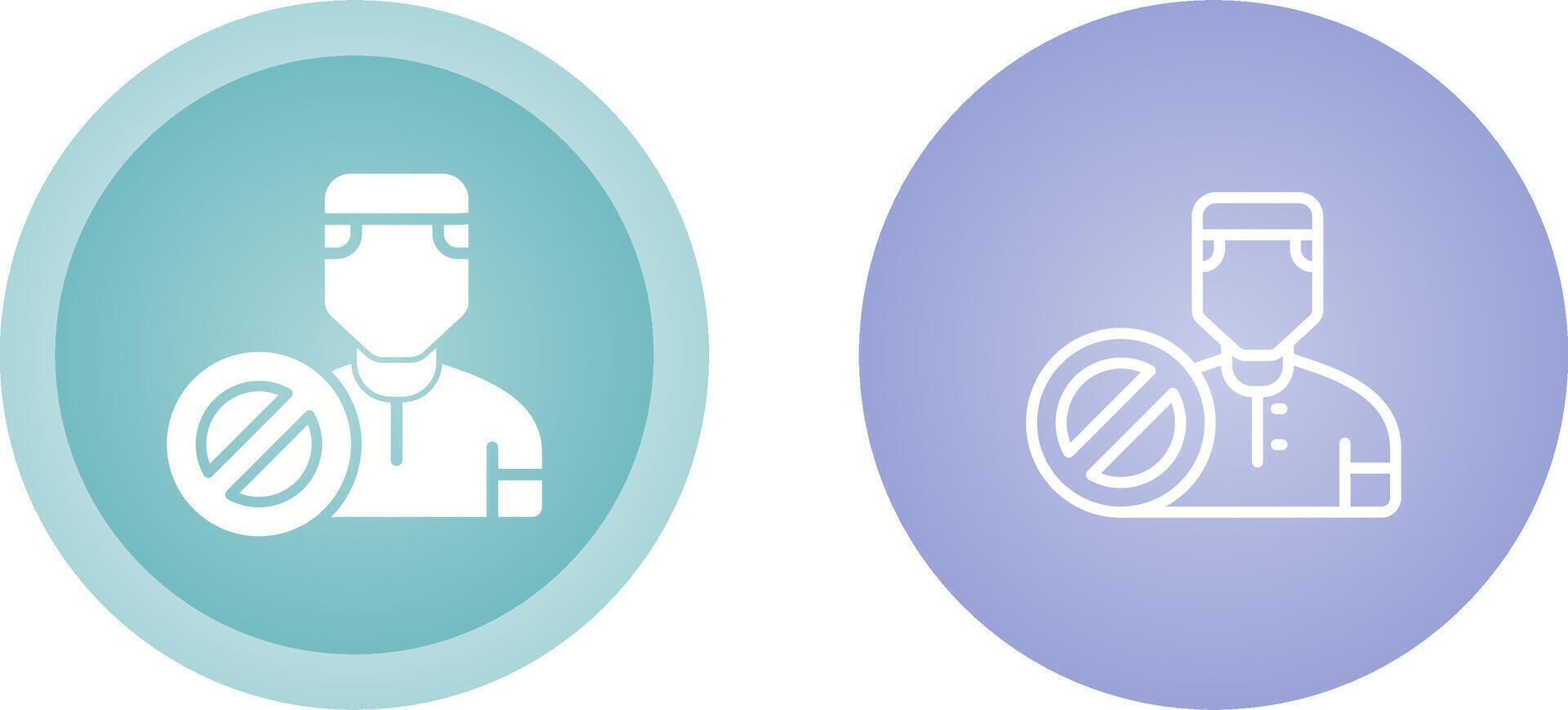 Block User Vector Icon