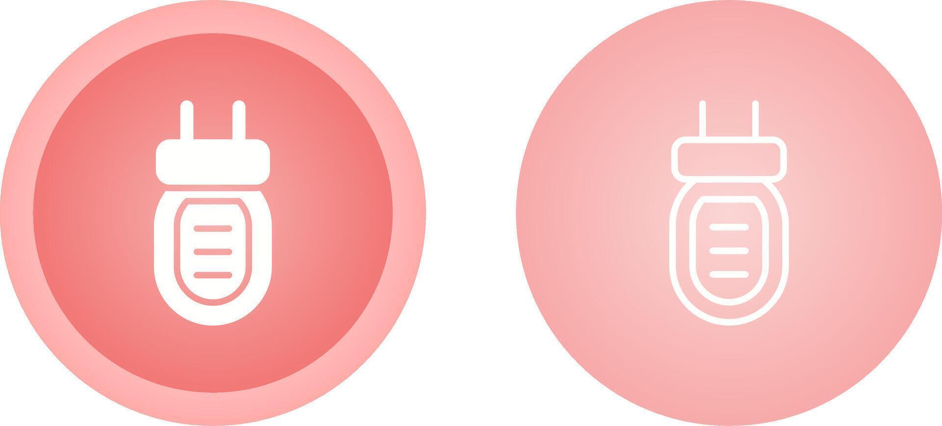 Capacitor Vector Icon