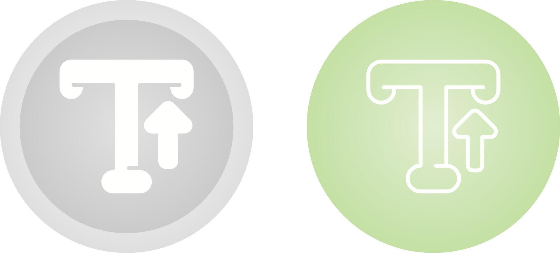 Typography Vector Icon