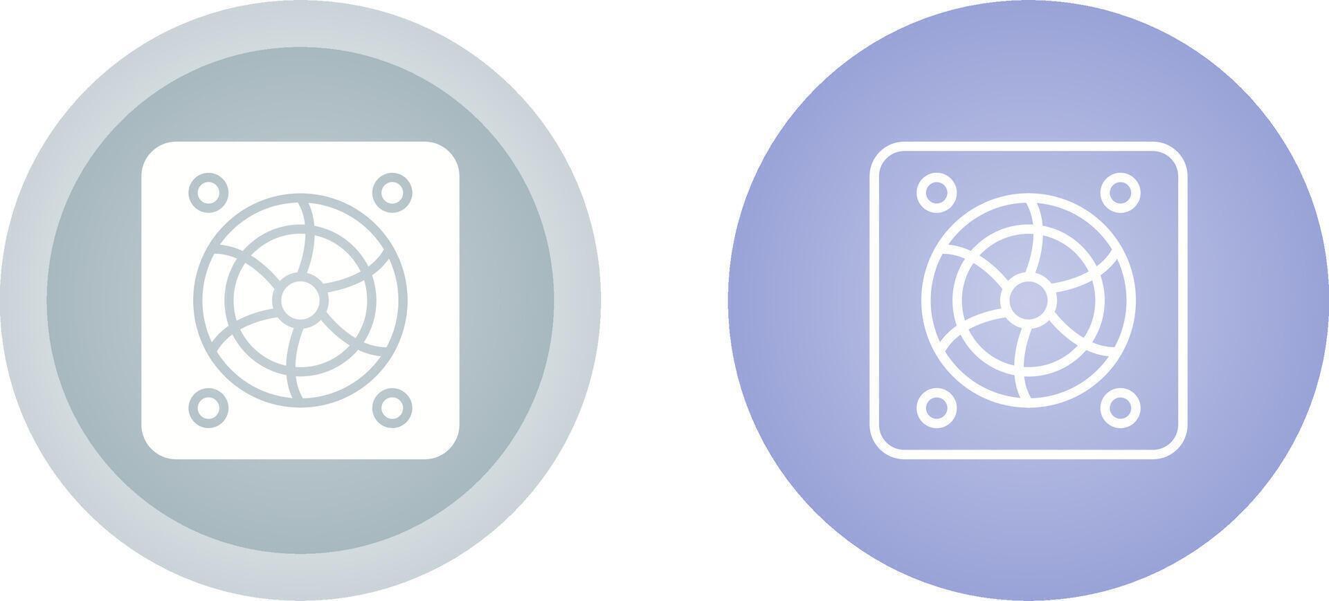 Cooling Fan Vector Icon