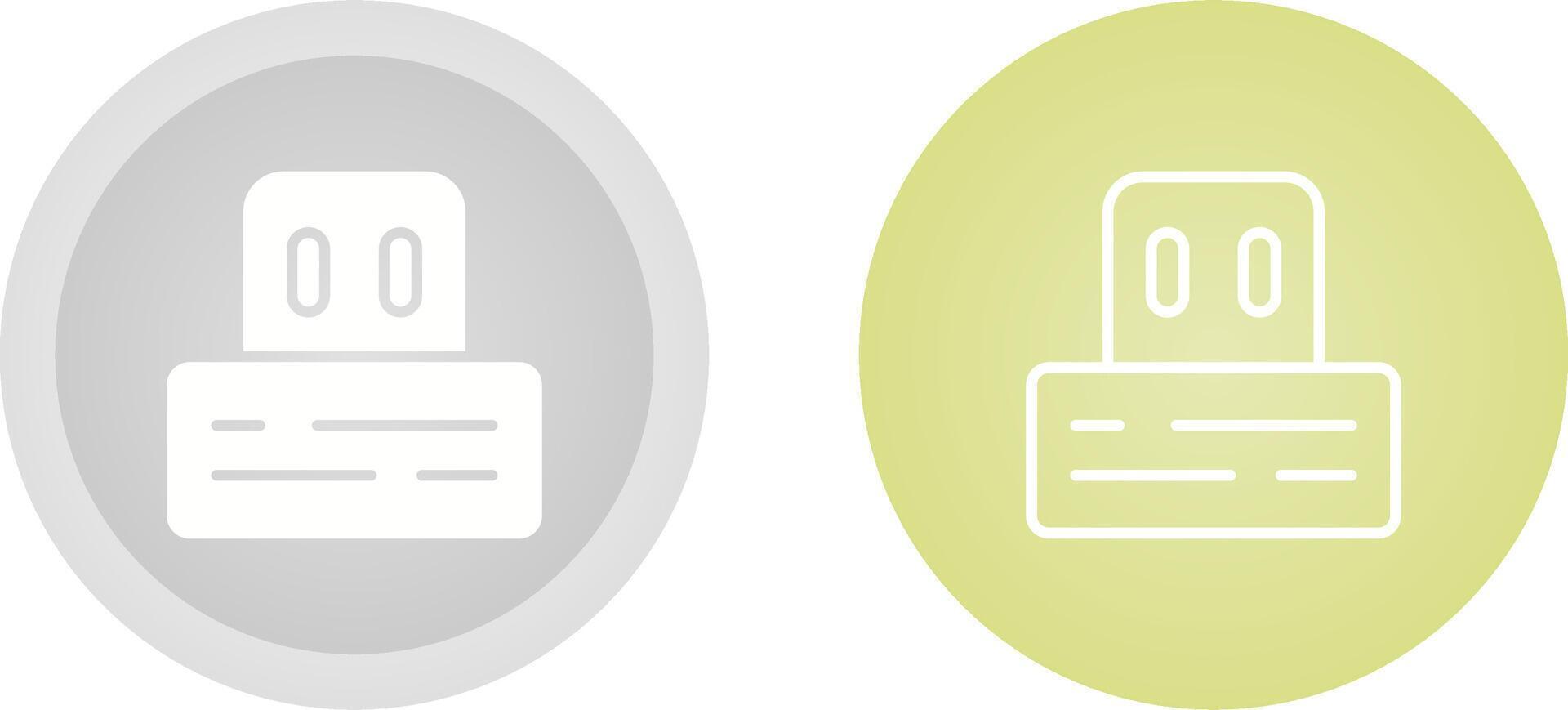 Usb Stick Vector Icon