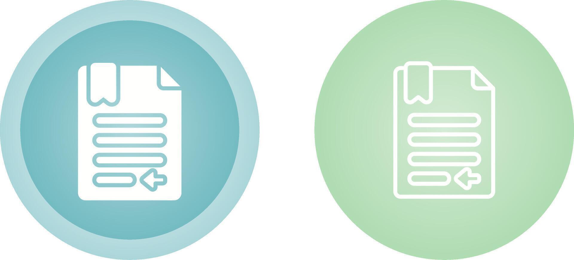 Left Justification Vector Icon