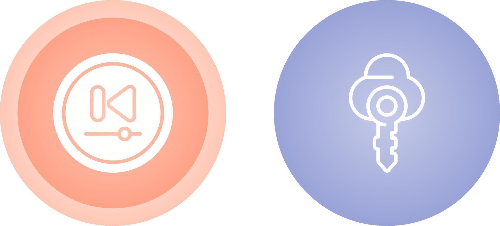 Door Key Vector Icon