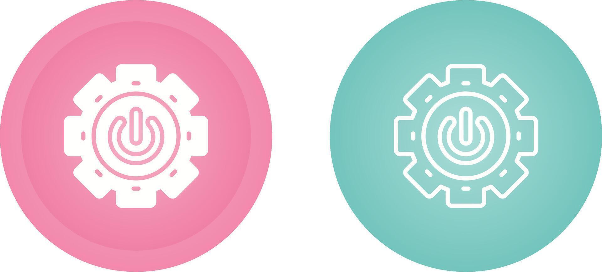 Power Button Vector Icon