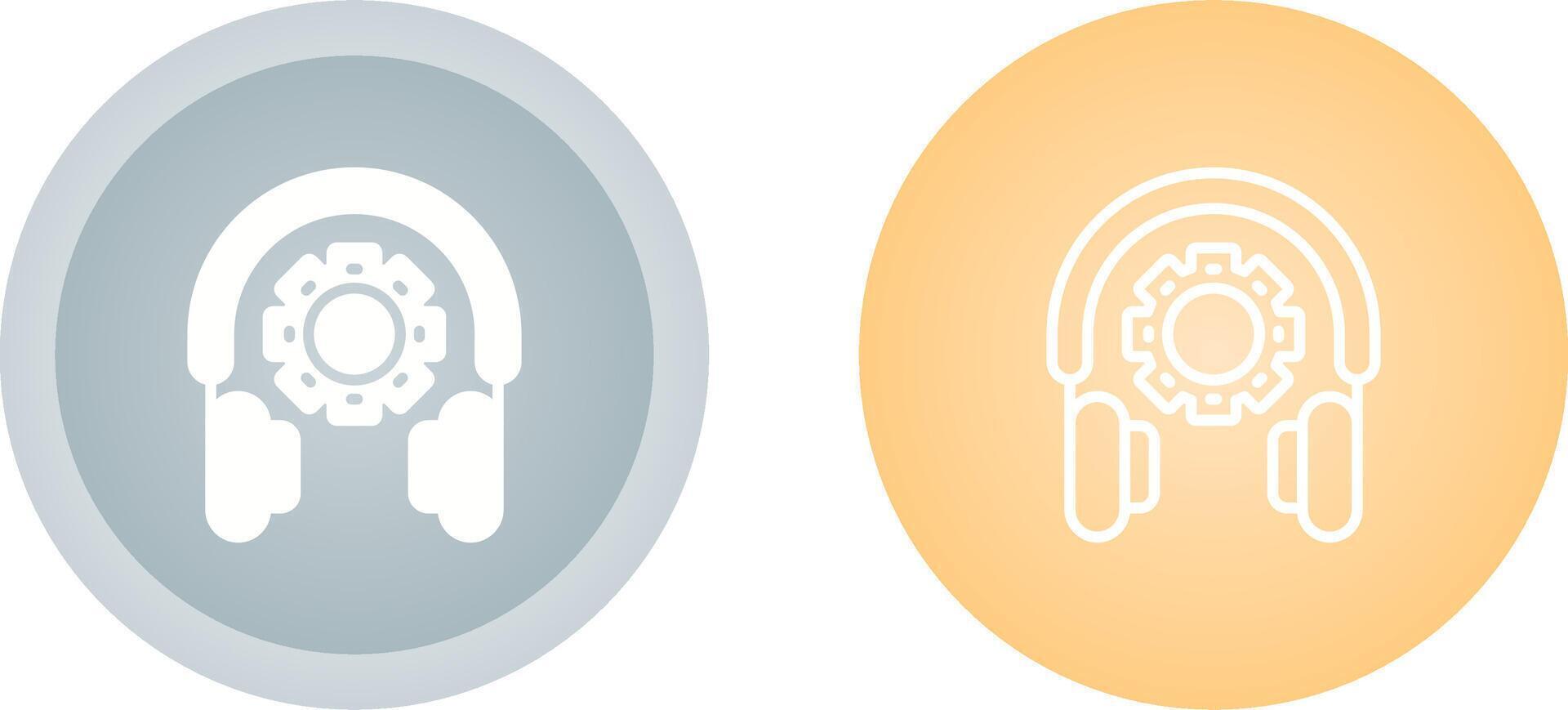 Headset Vector Icon