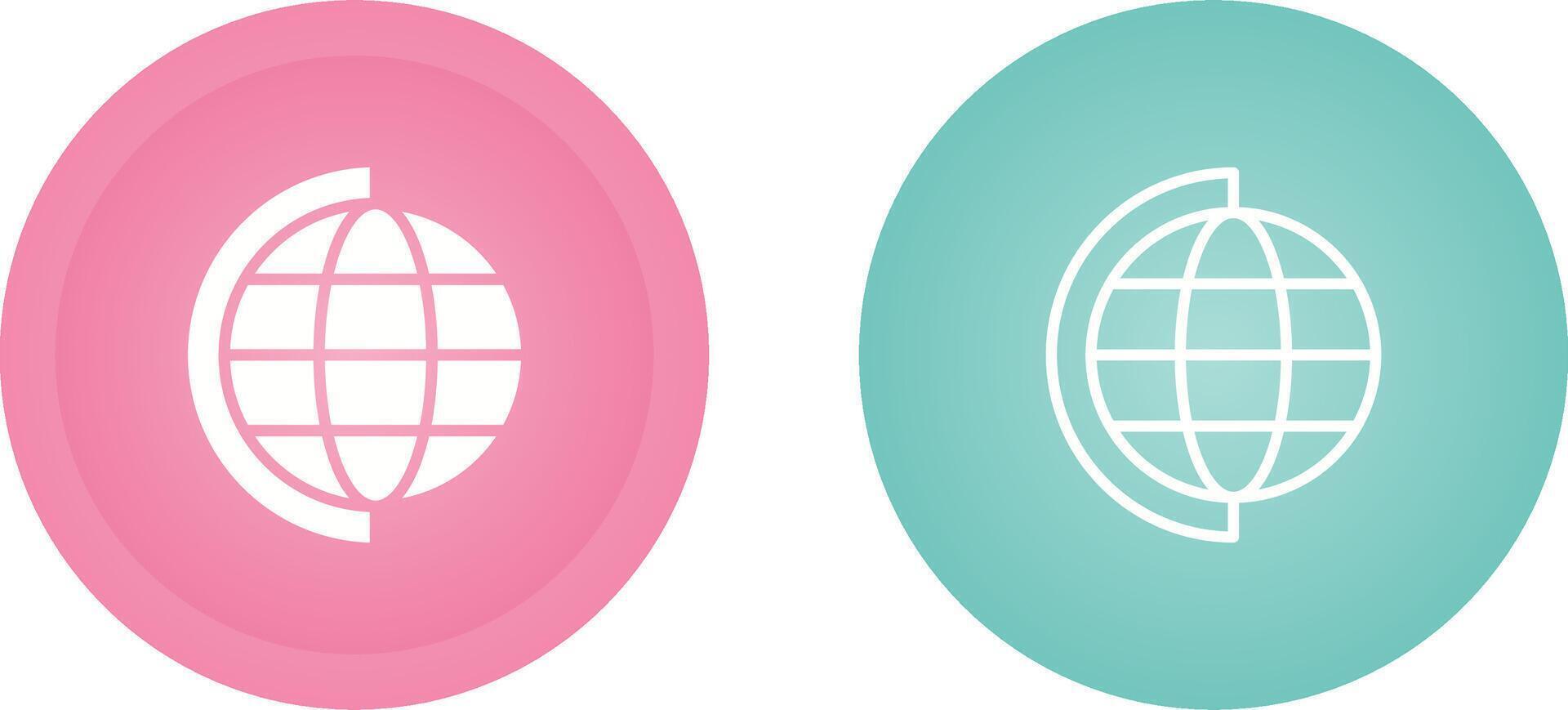 icono de vector de globo