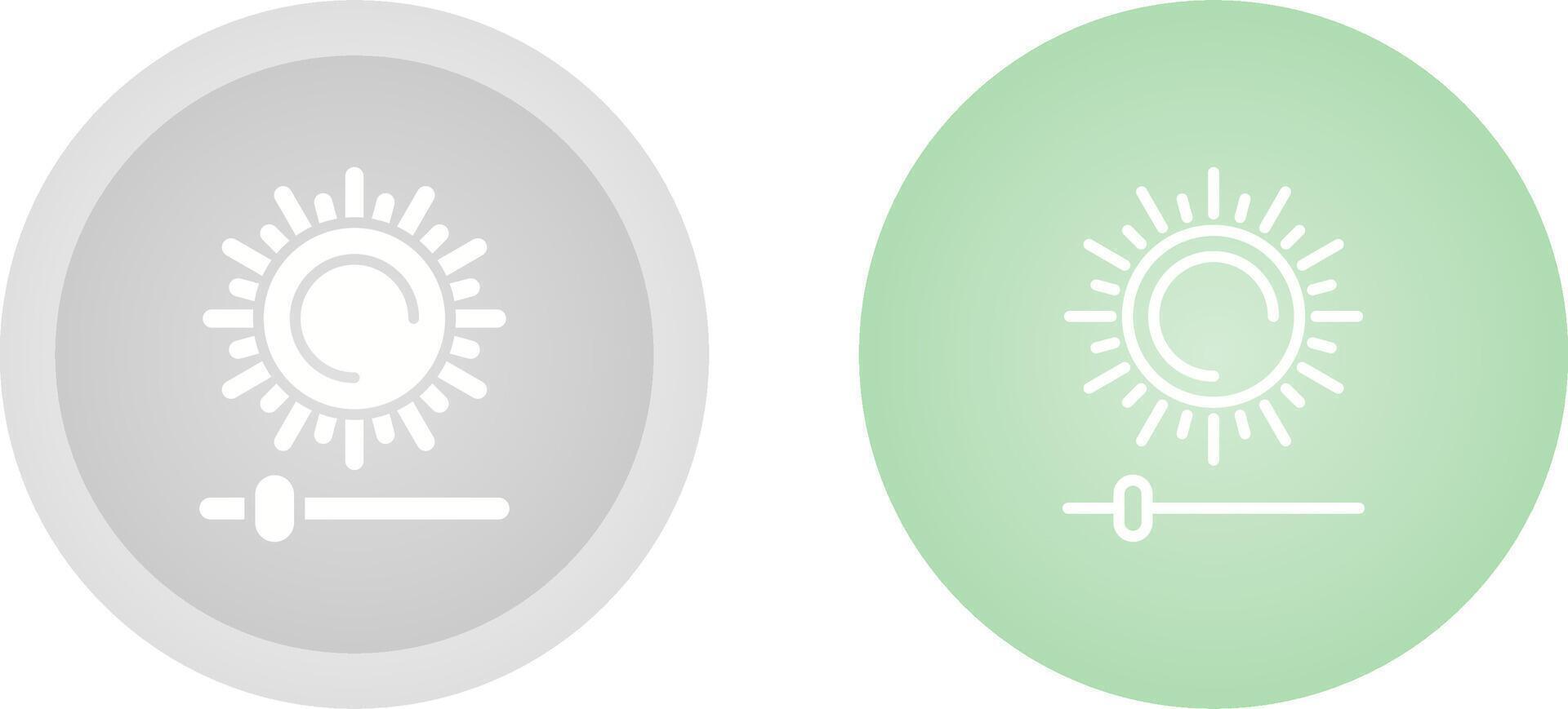 Brightness And Contrast Vector Icon