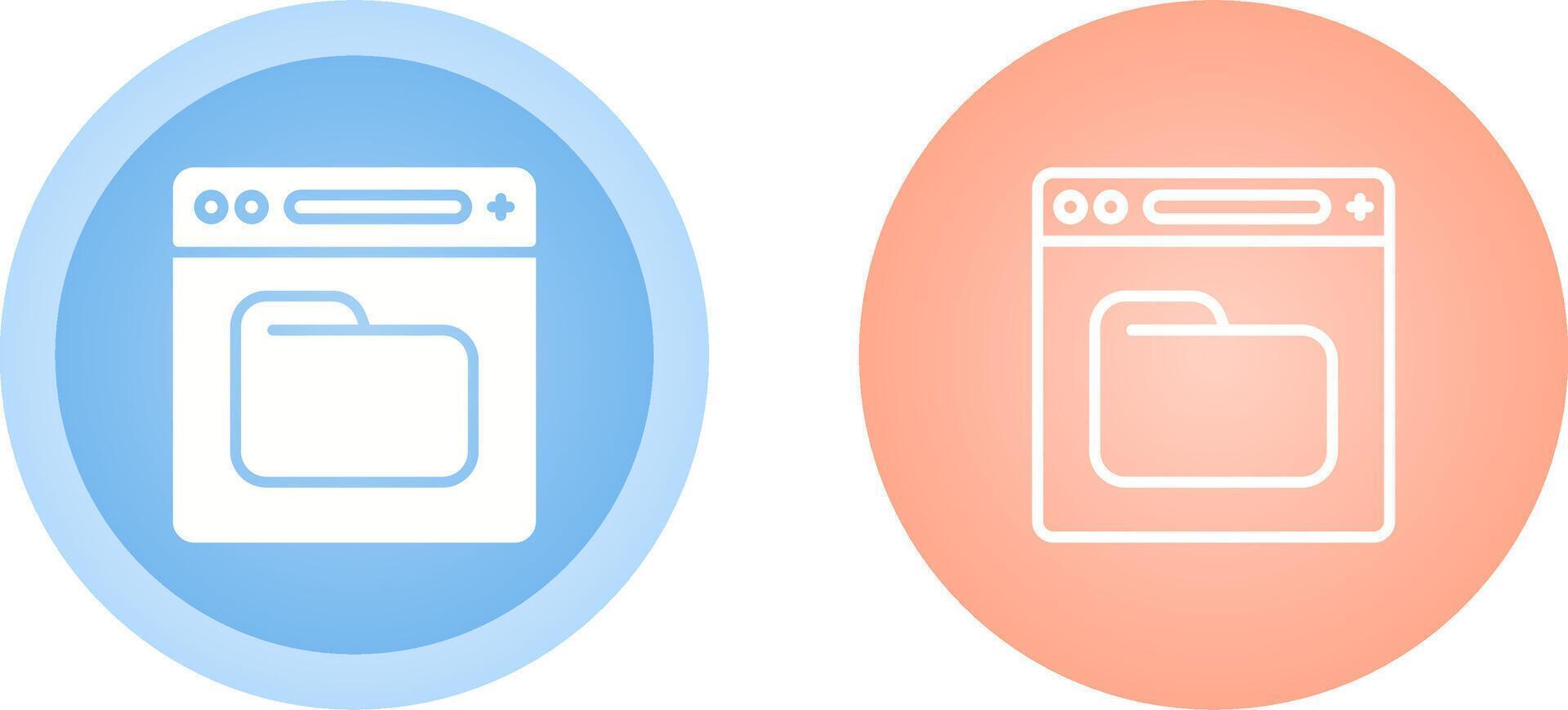 Browser Vector Icon