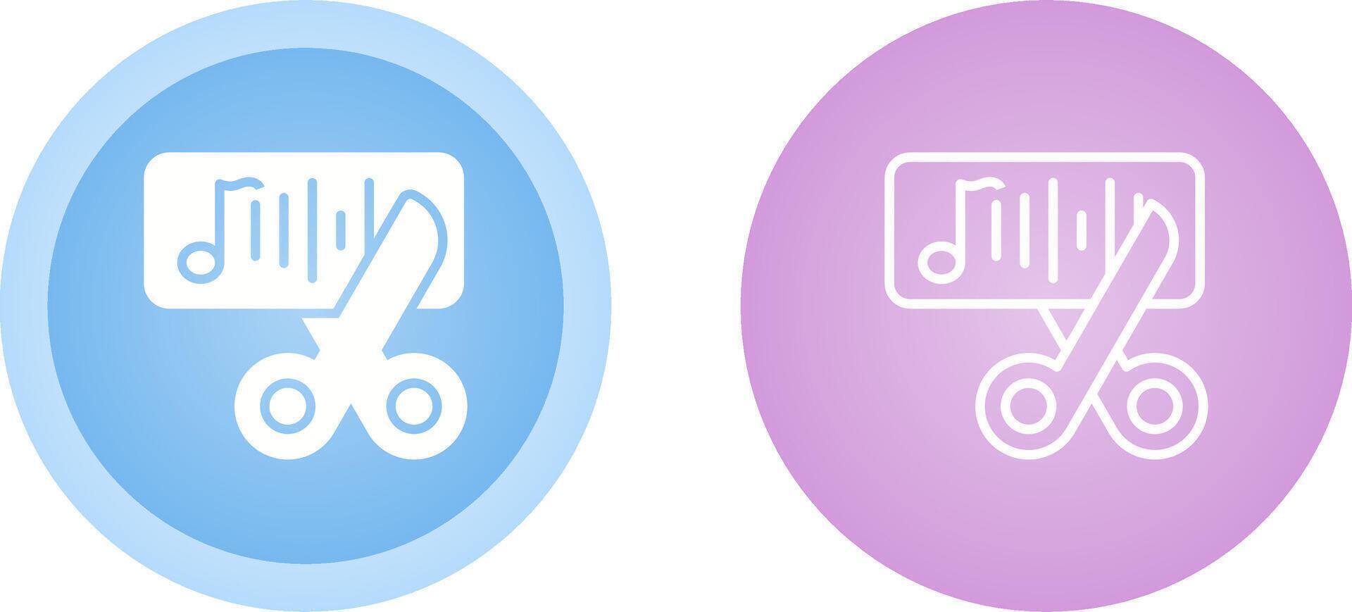 Cutting Tool Vector Icon