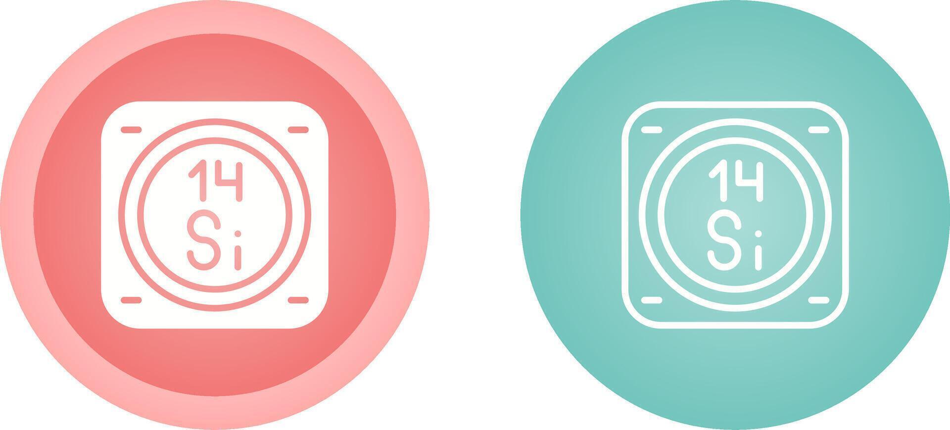 Unique Two Icons Set vector
