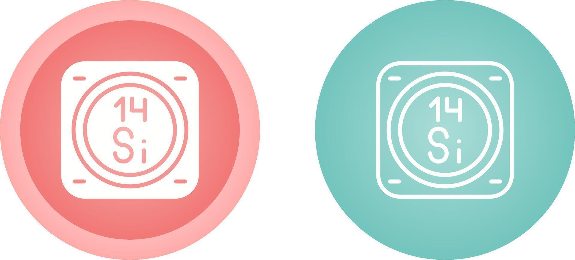 Unique Two Icons Set vector