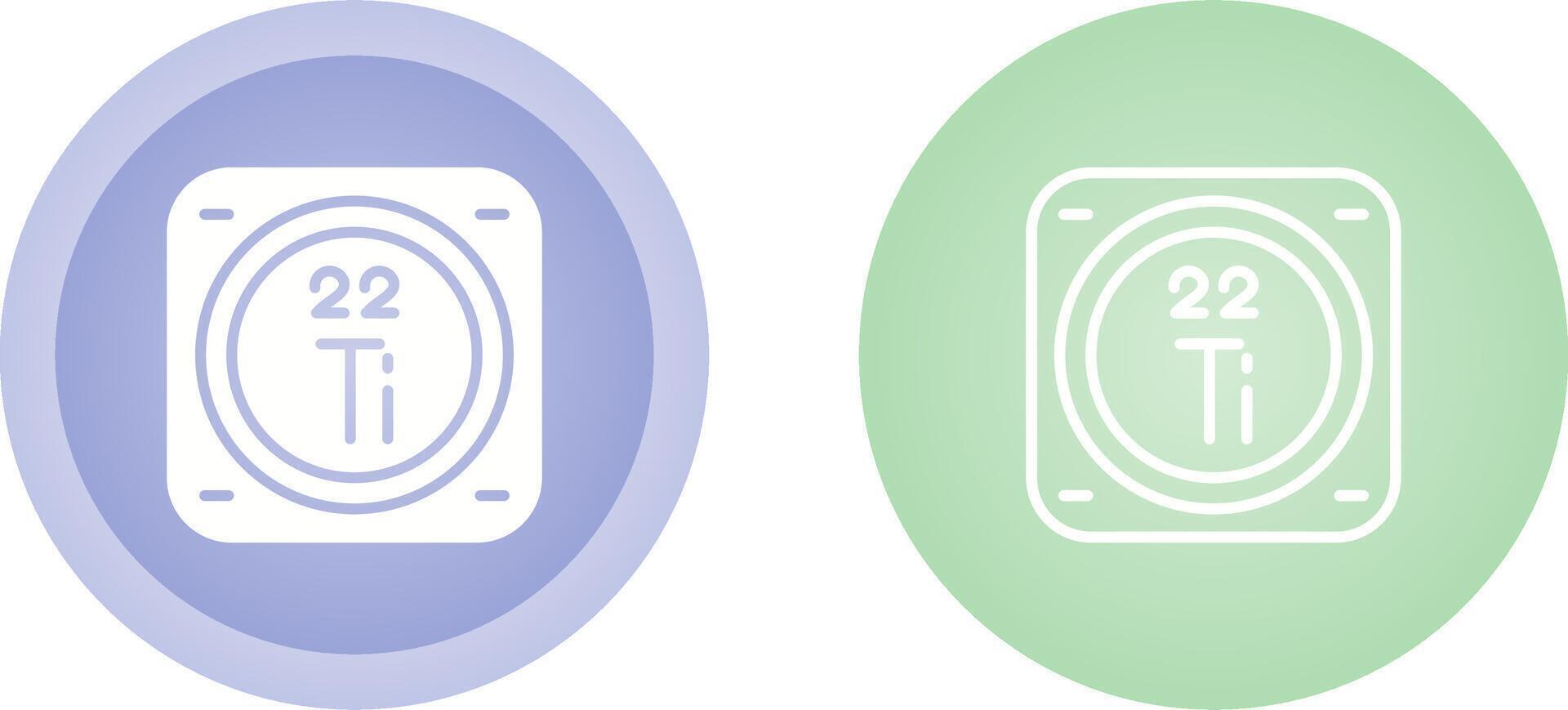 Unique Two Icons Set vector