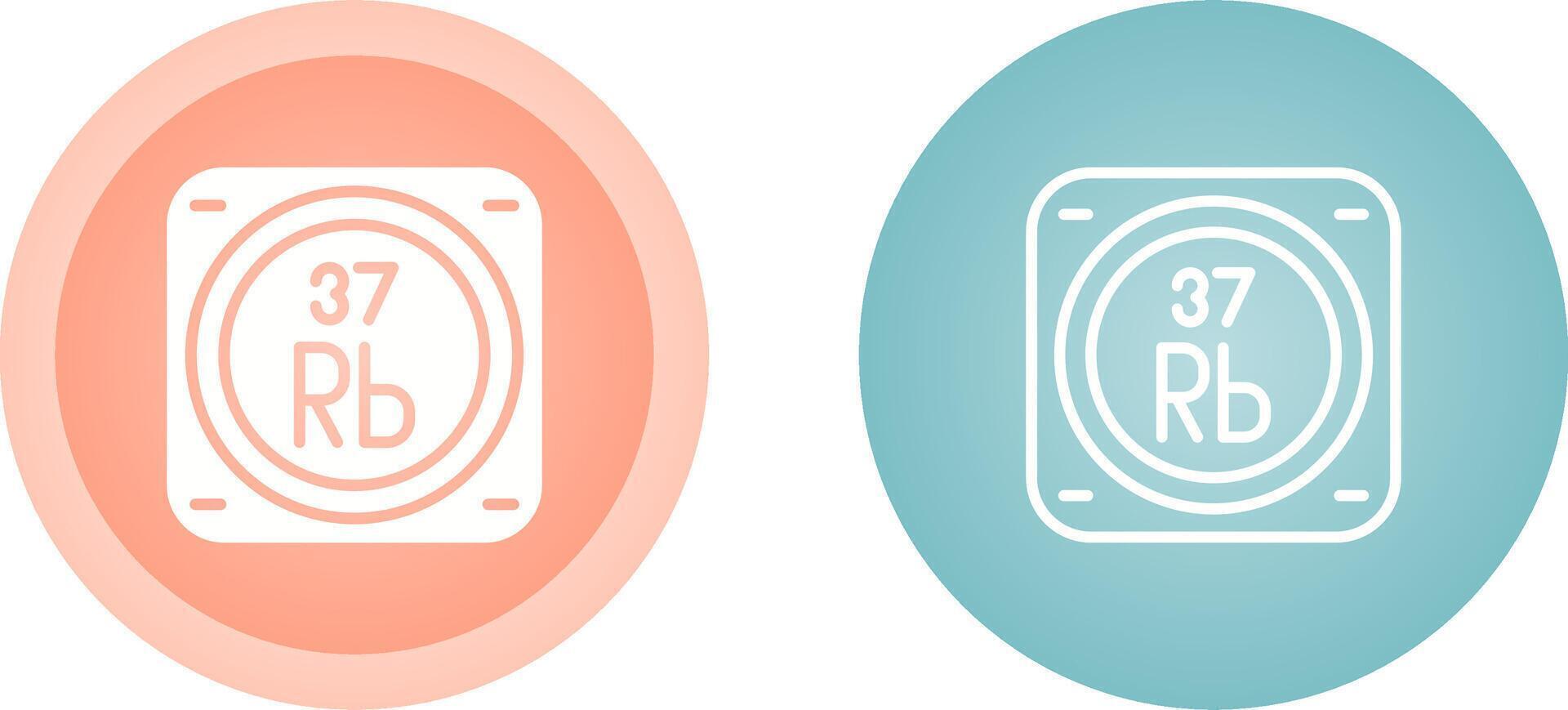 Unique Two Icons Set vector