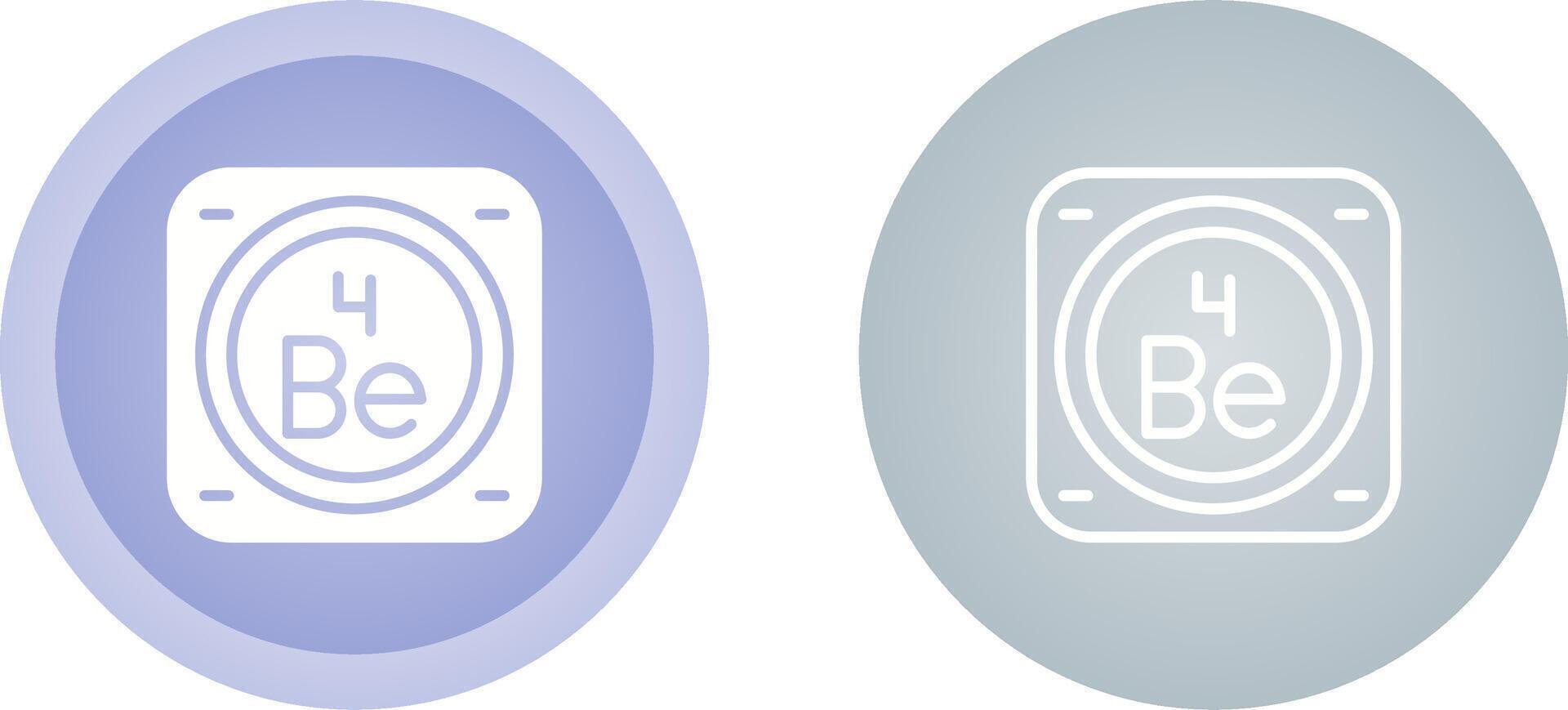 Unique Two Icons Set vector