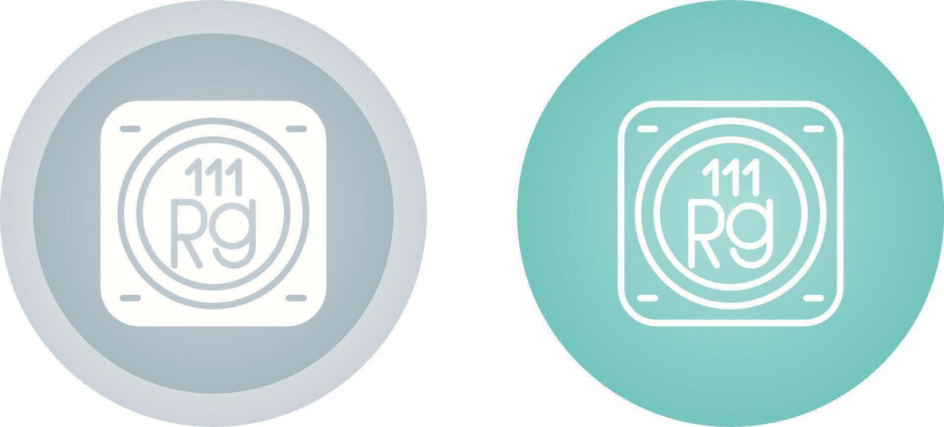 Unique Two Icons Set vector