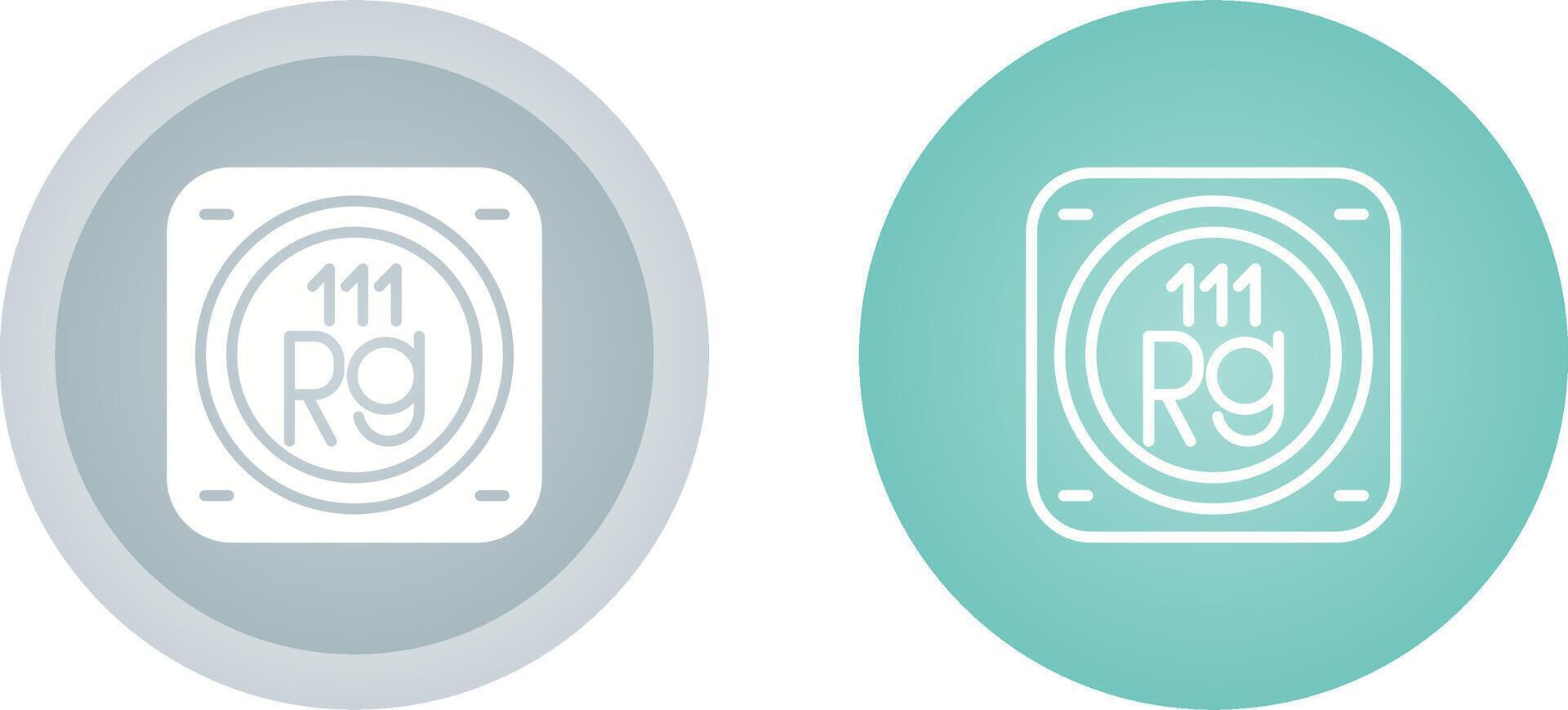 Unique Two Icons Set vector