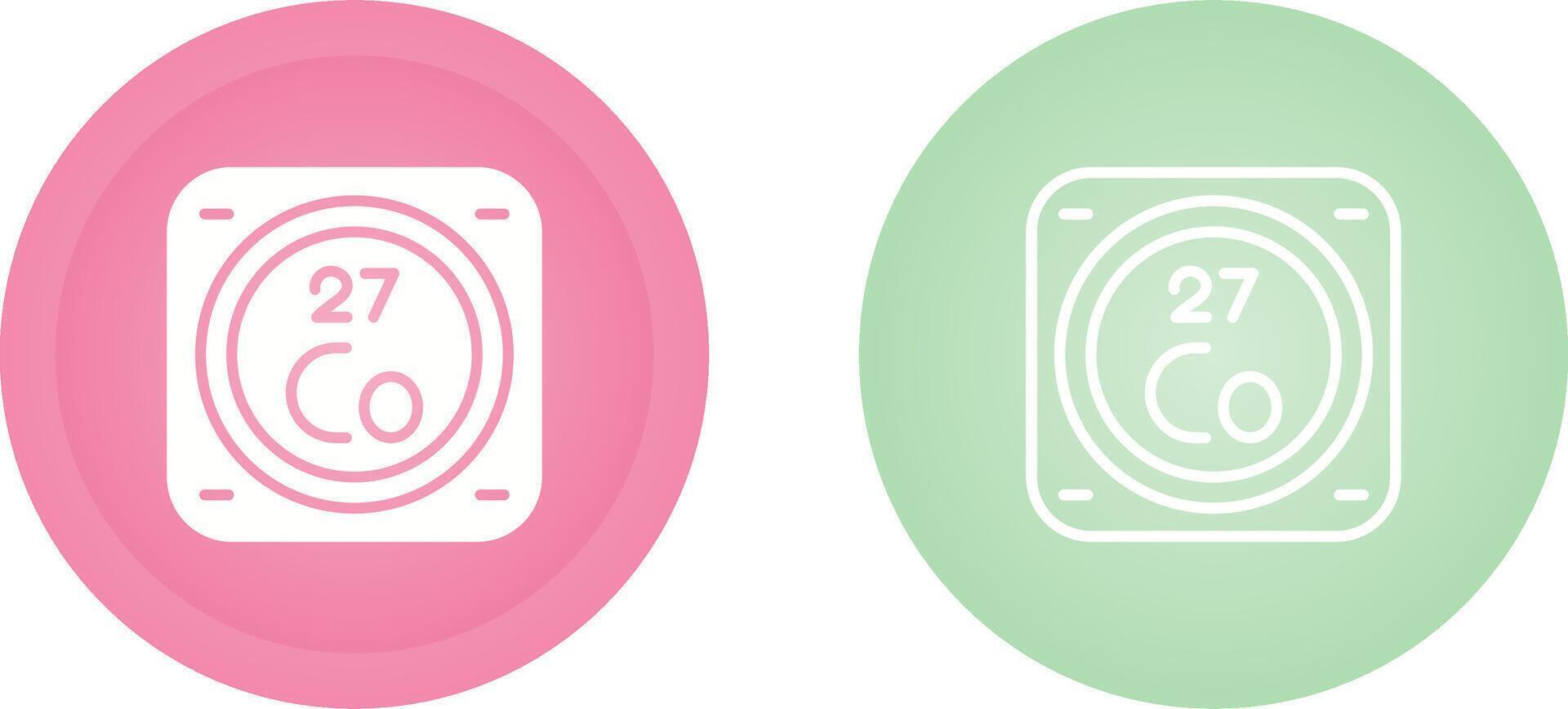 Unique Two Icons Set vector